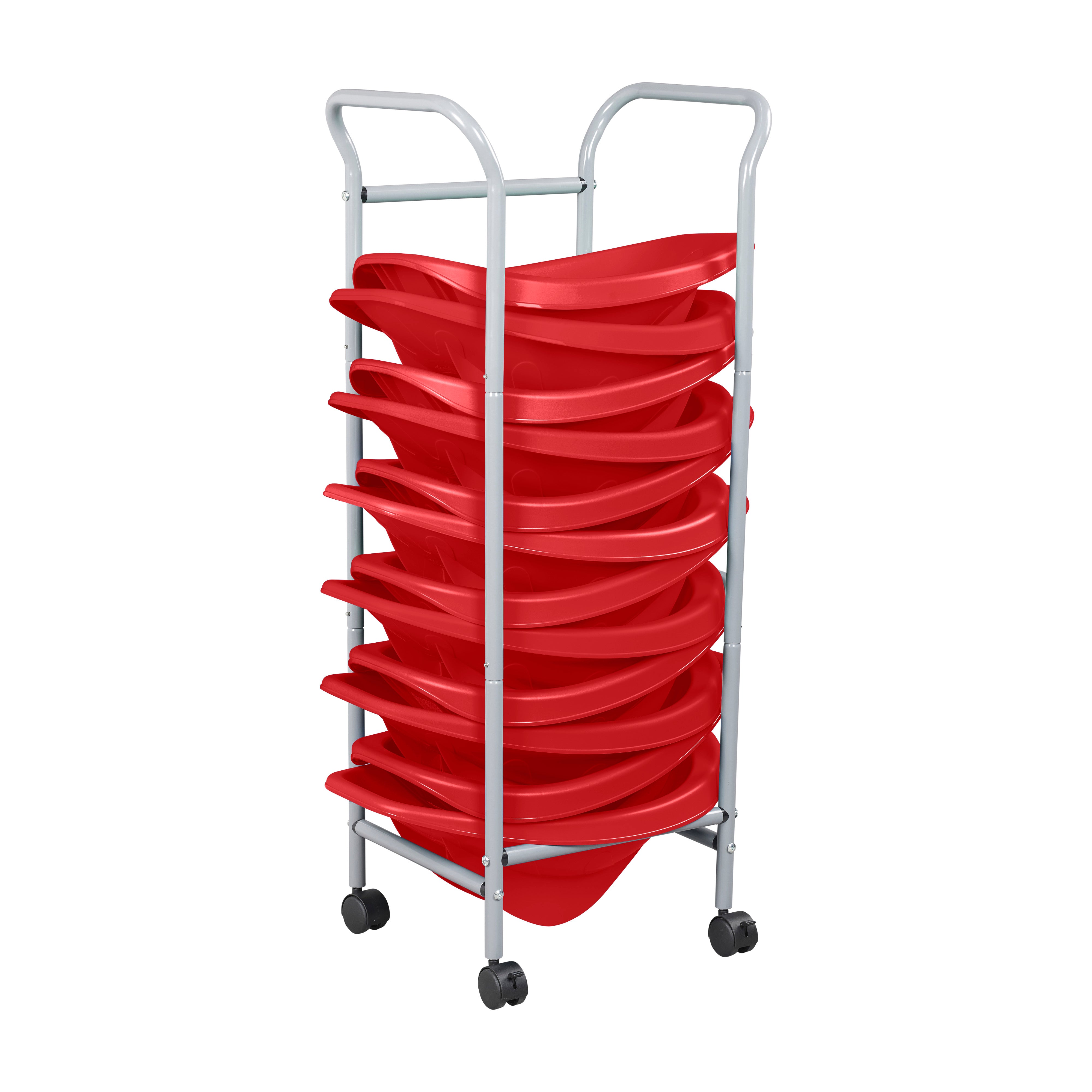 Mobile Leaf Seat Cart with 12 Leaf Floor Seats, Flexible Seating
