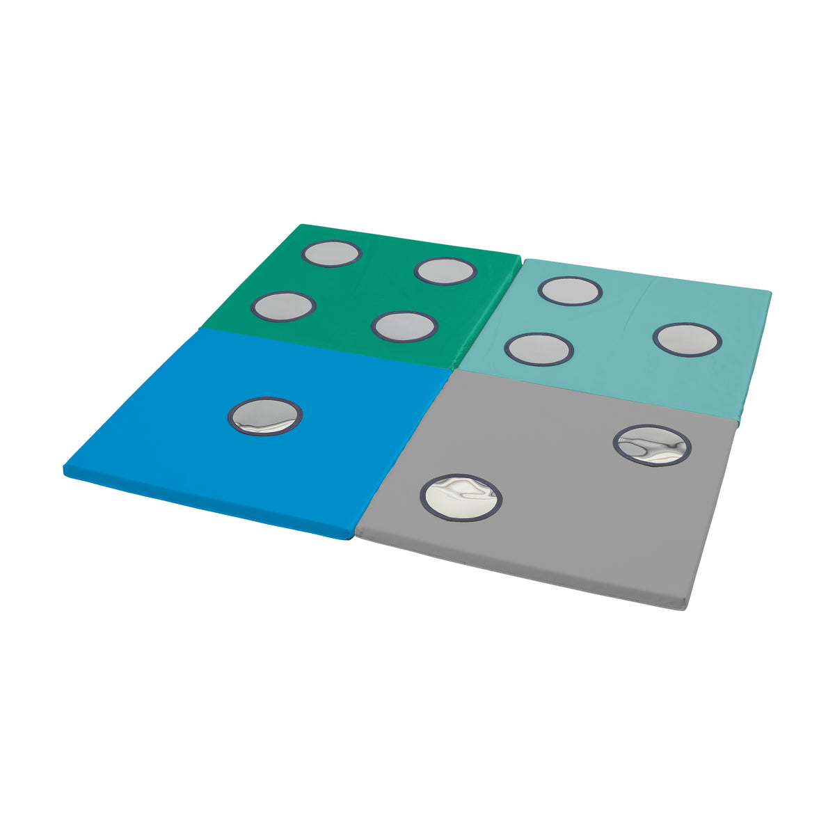 Roll & Reflect Counting Folding Activity Mat with Mirrors