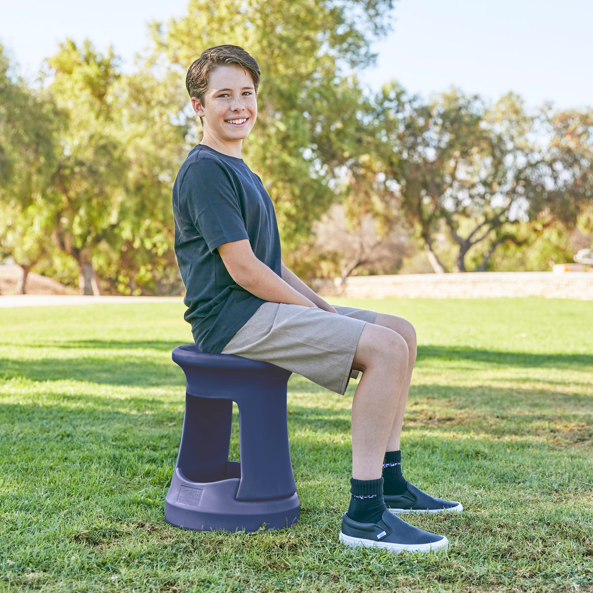 Active Storage Wobble Stool, 18in Seat Height