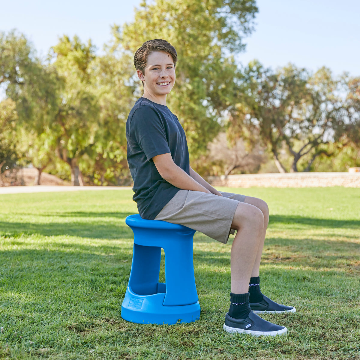 Active Storage Wobble Stool, 18in Seat Height