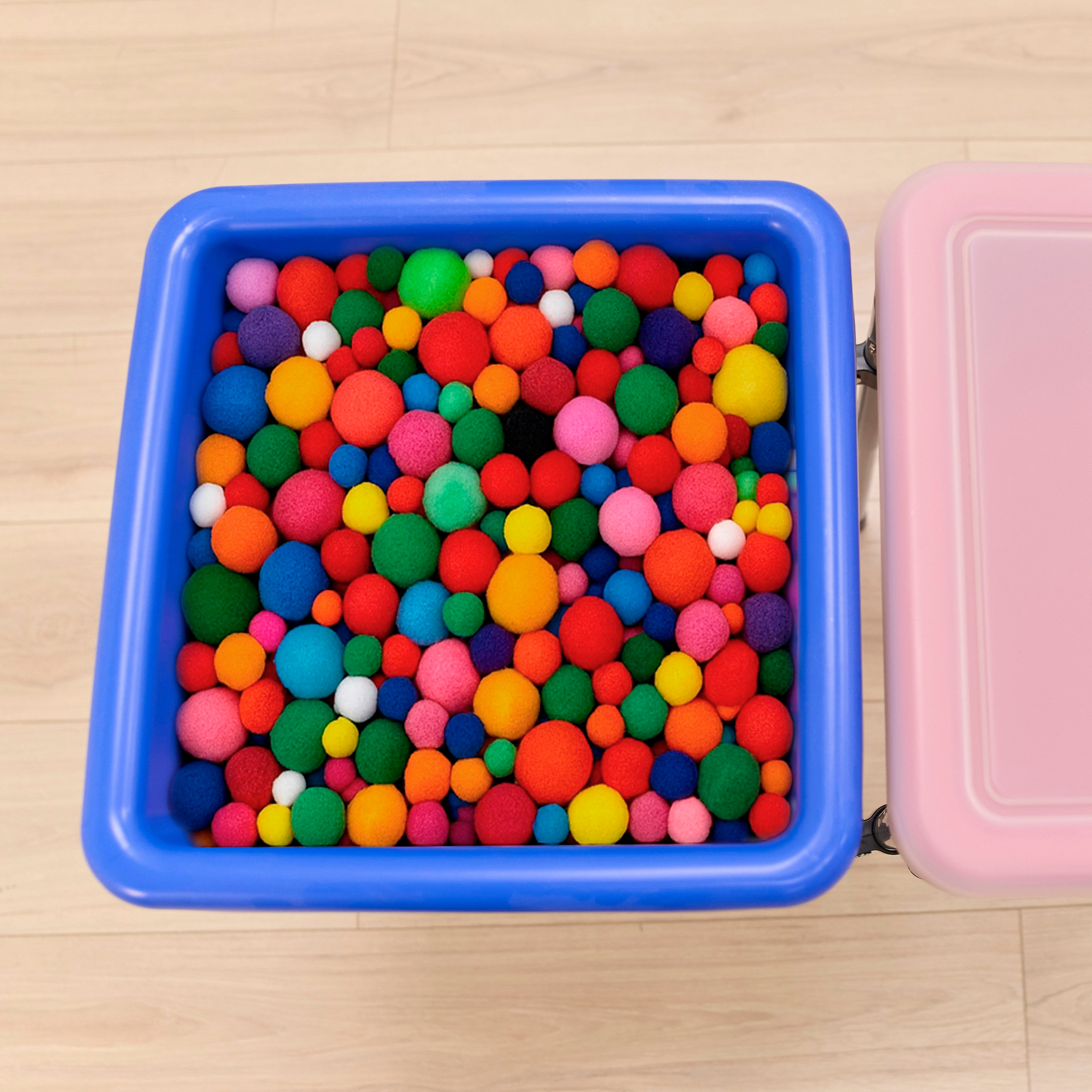 Adjustable Double Sensory Table with Lids