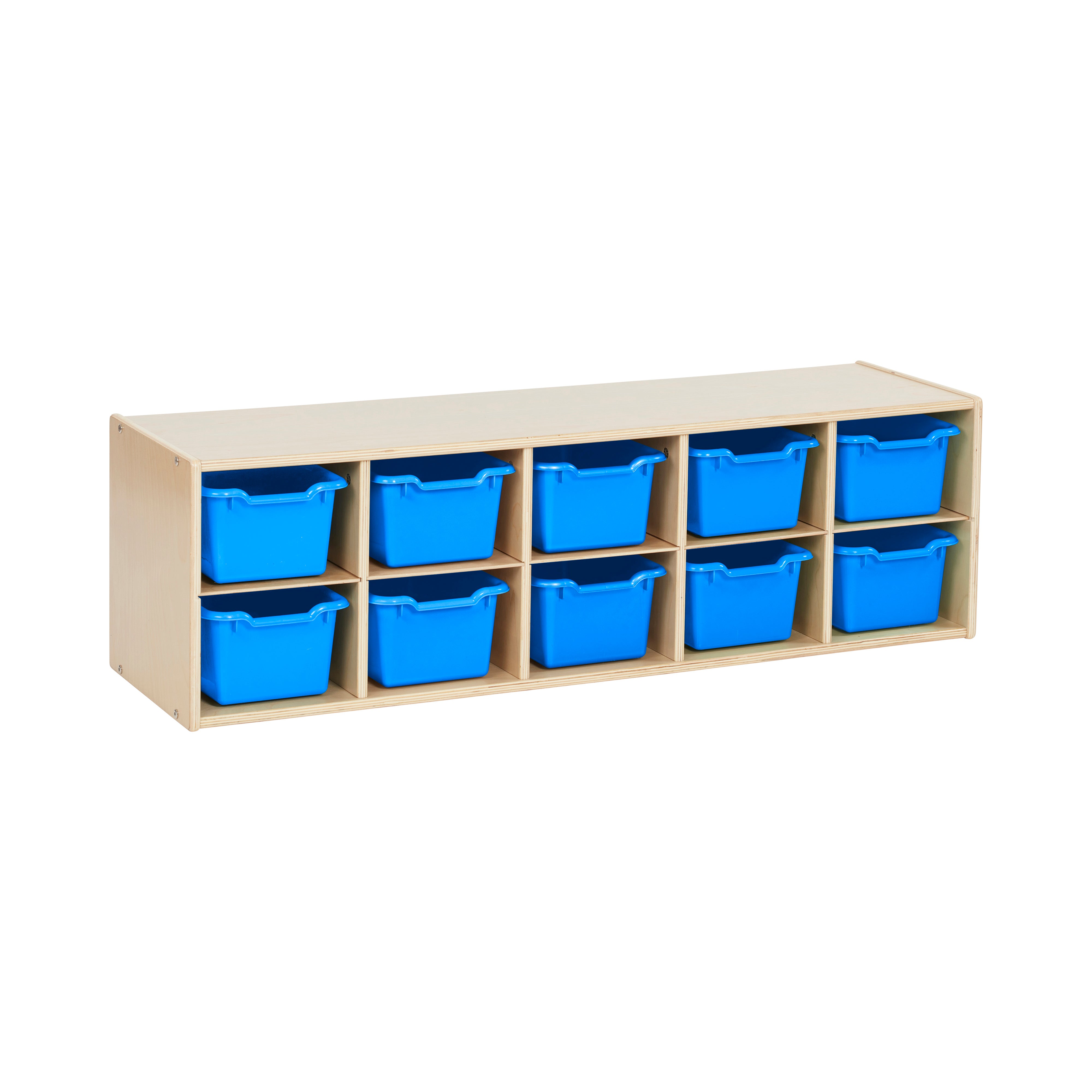 Streamline 10 Cubby  Tray Cabinet and 10 Scoop Front Bins, 2x5