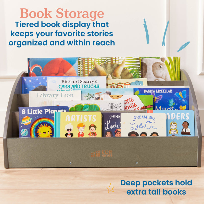 Toddler Book Display, Beginner Bookshelf