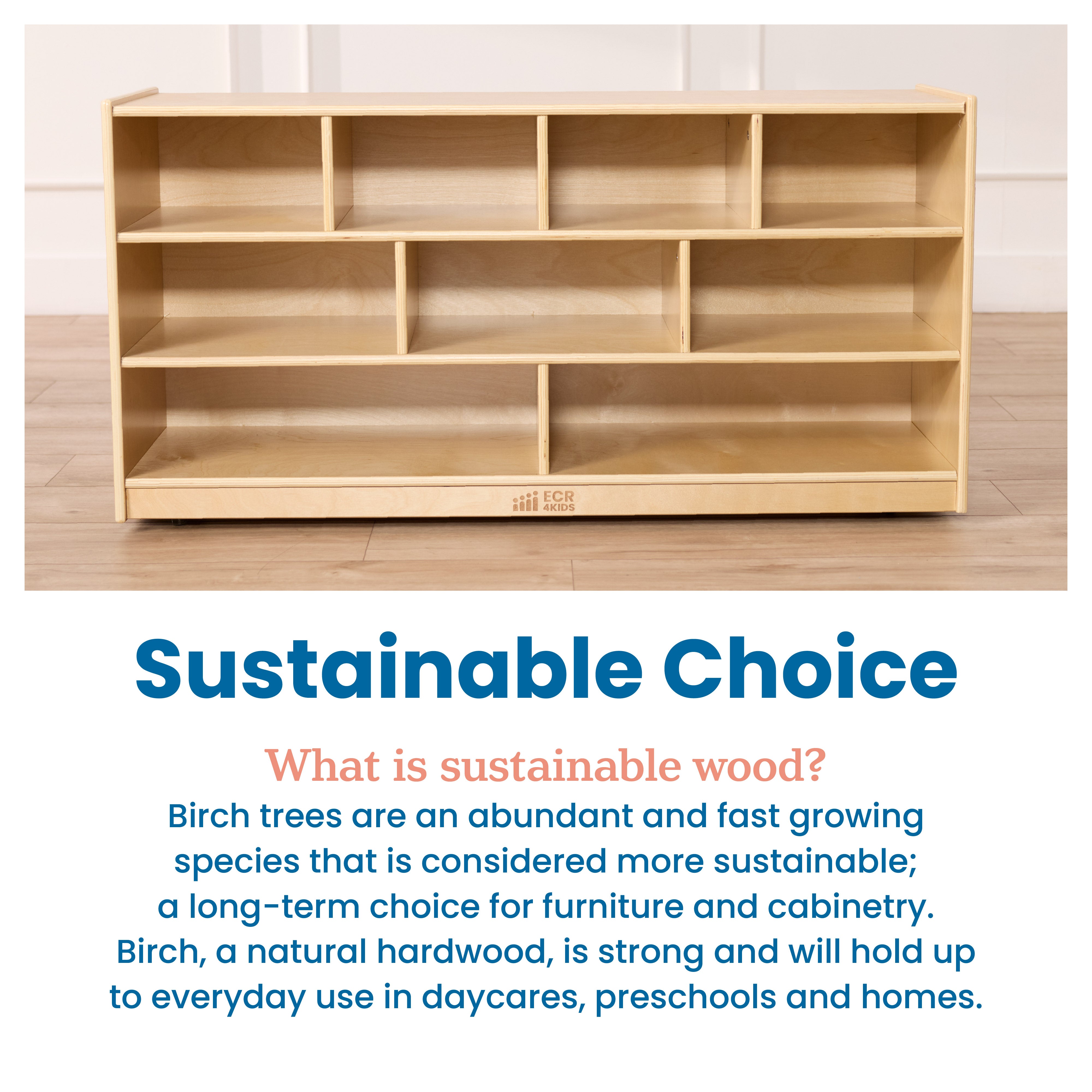 Mobile Block Storage Cart, Large