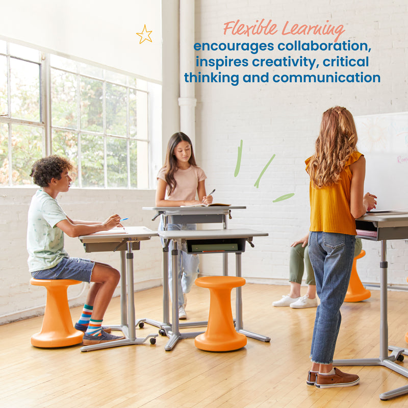 Twist Wobble Stool, 18in Seat Height, Active Seating