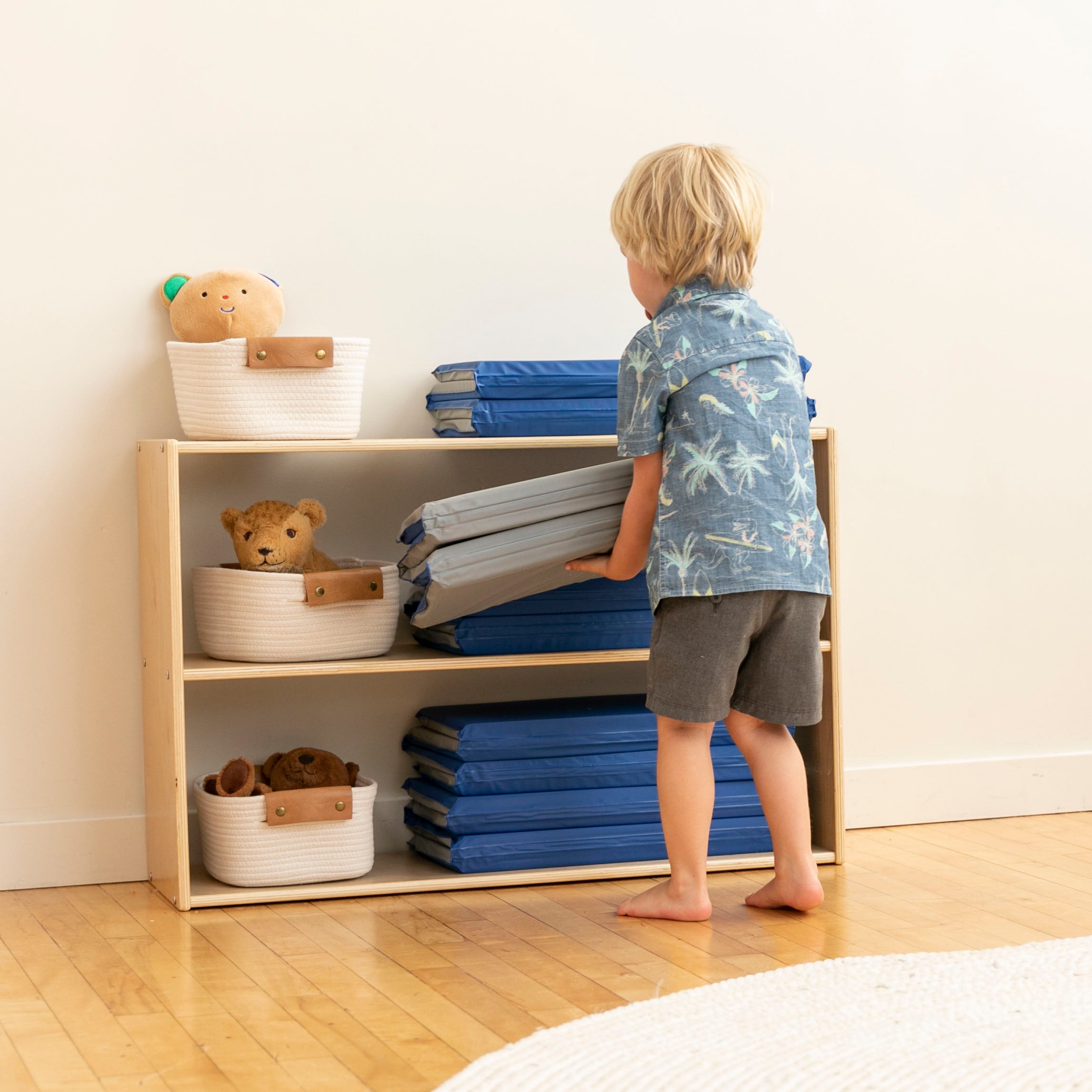 Everyday Folding Rest Mat 4-Section, 5-Pack