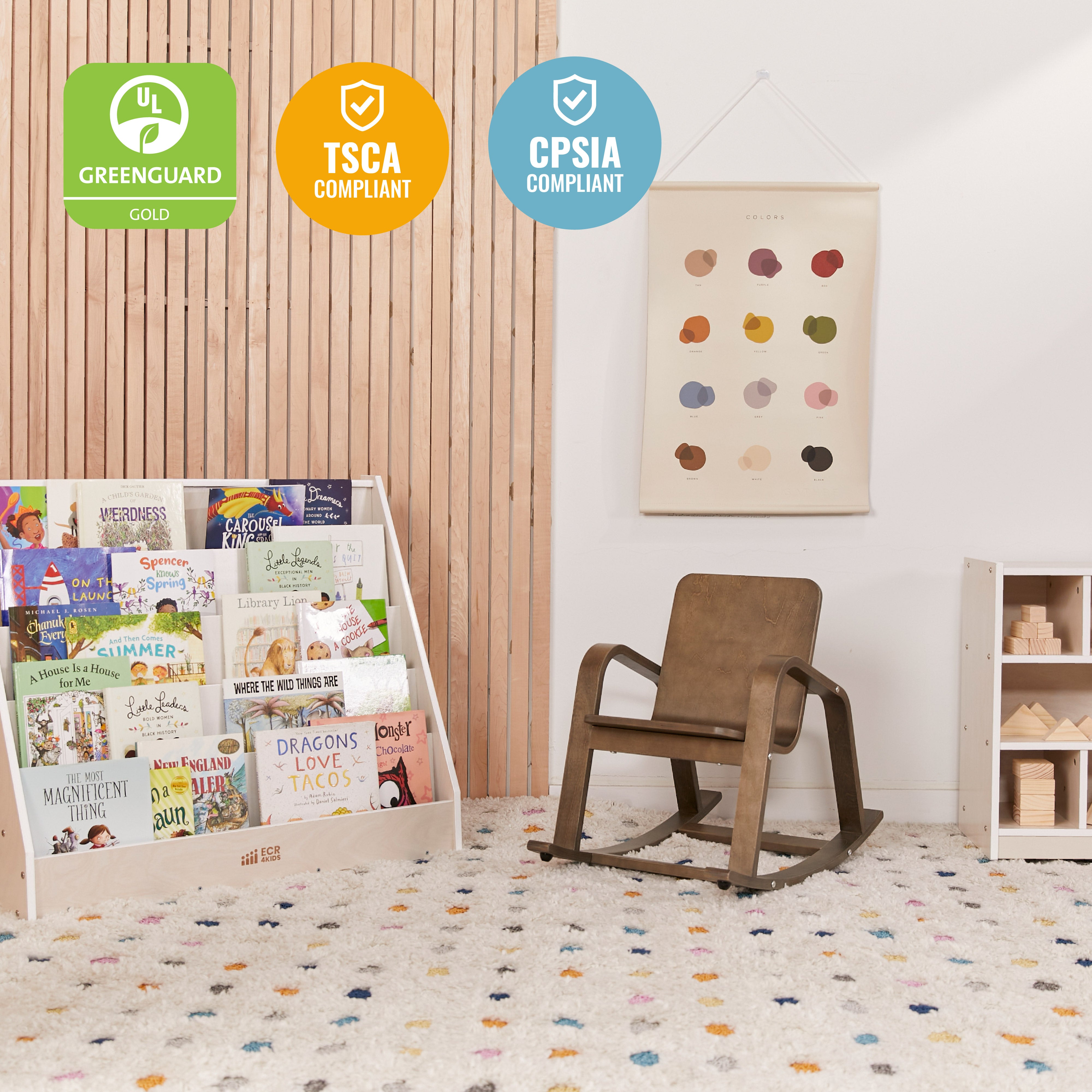 Bentwood Rocking Chair, Kids Furniture