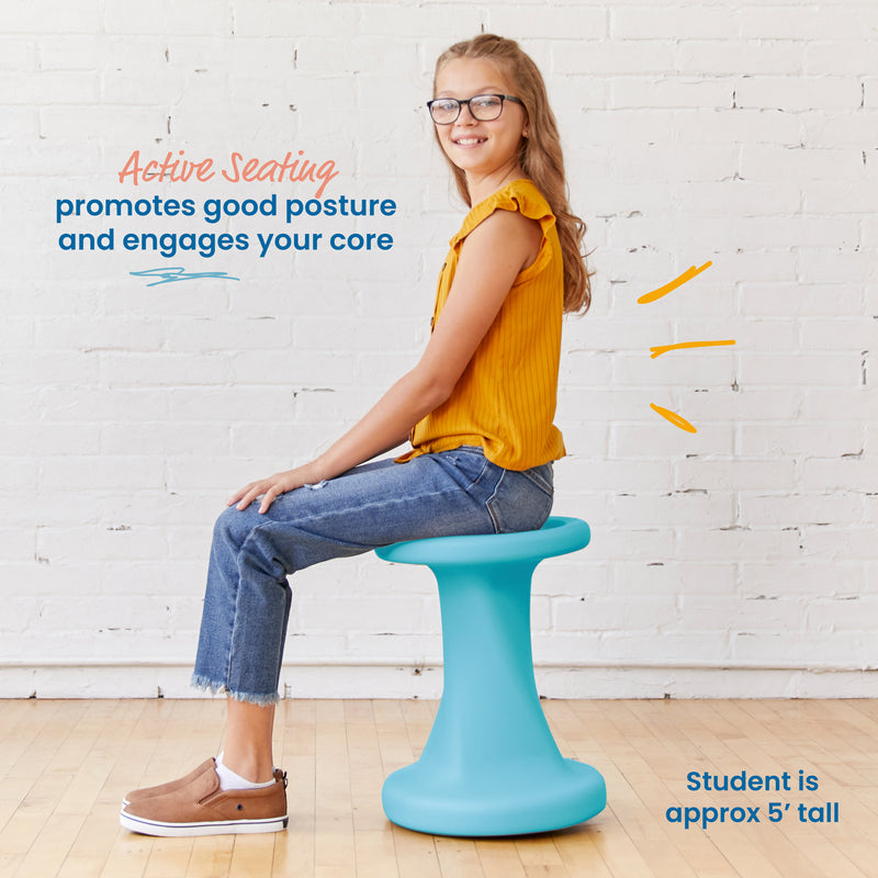 Twist Wobble Stool, 18in Seat Height, Active Seating