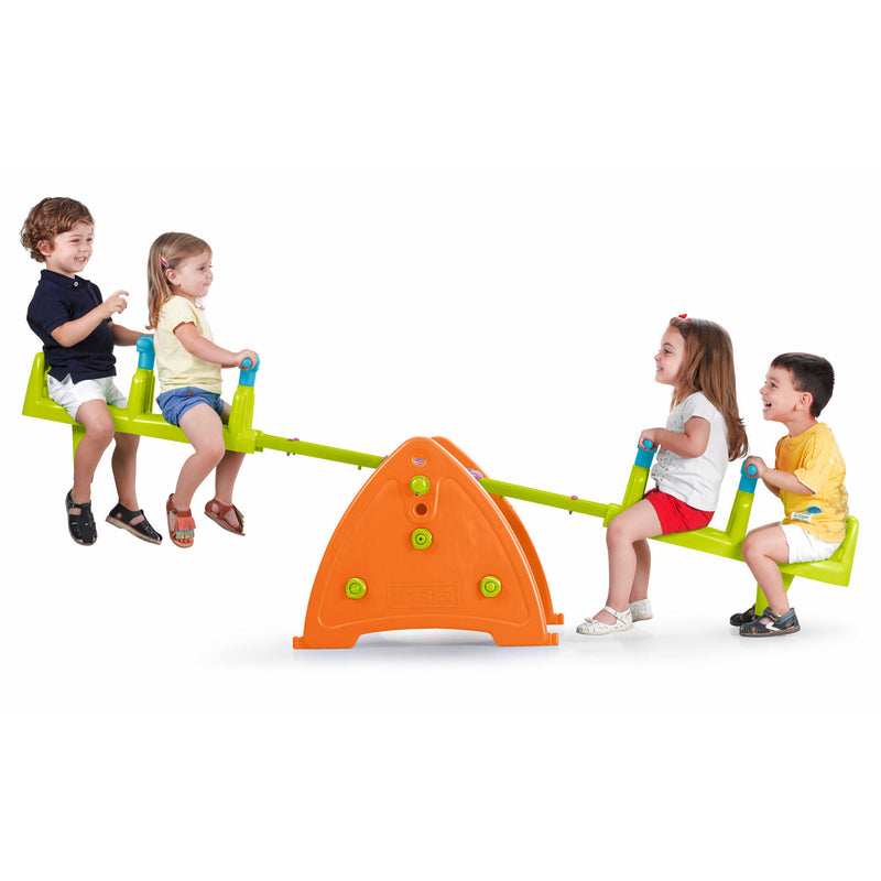 Quad Seesaw Teeter-Totter, Sturdy and Durable for Home, Daycare or Preschool