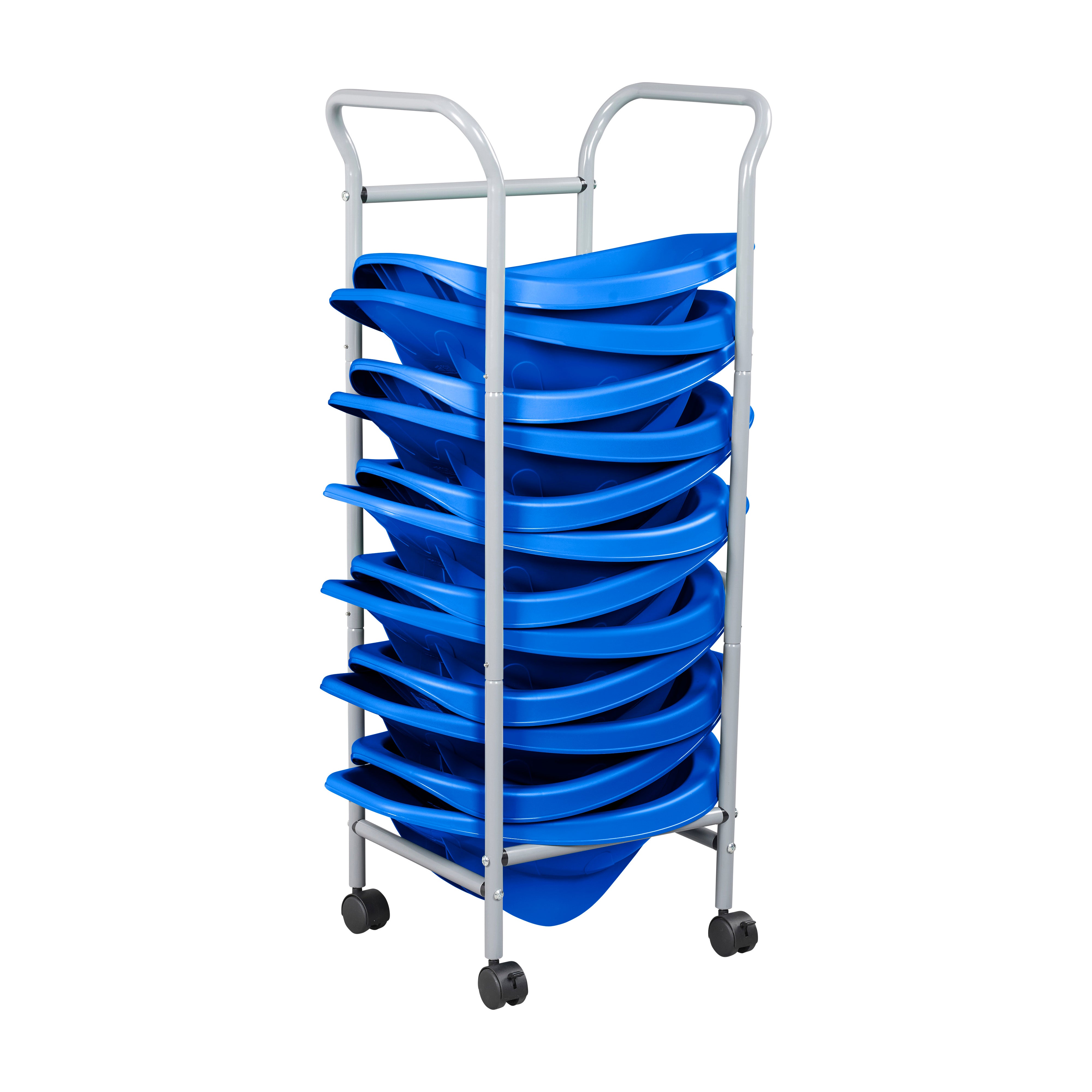 Mobile Leaf Seat Cart with 12 Leaf Floor Seats, Flexible Seating