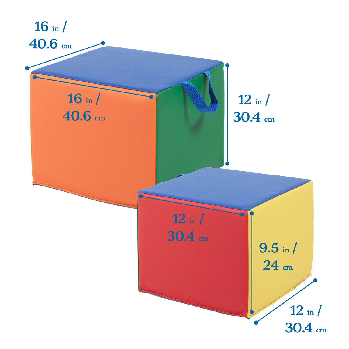 Cozy Cube with Set with Handles, 5-Piece