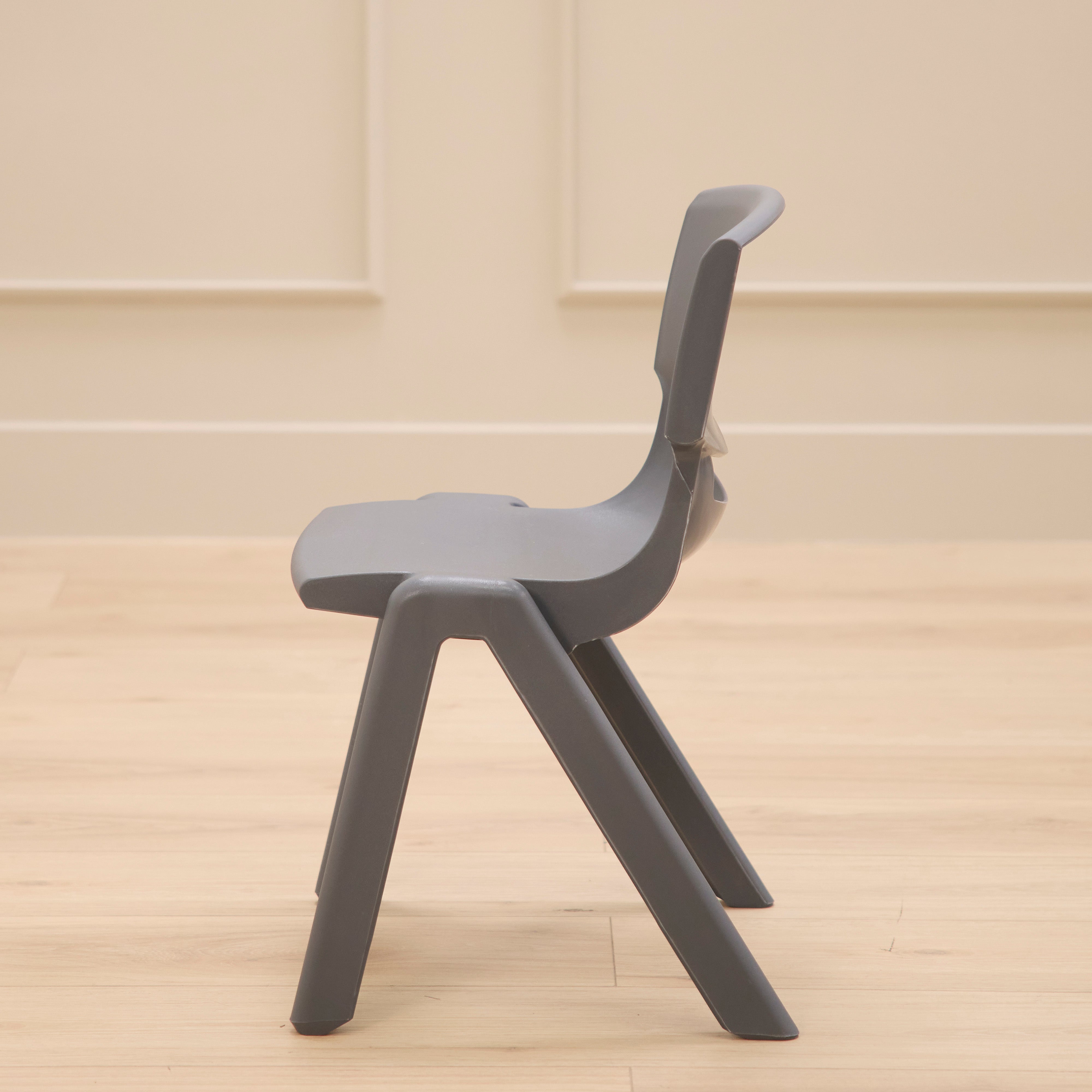 Stackable School Chairs, 14in Seat Height, 4-Pack