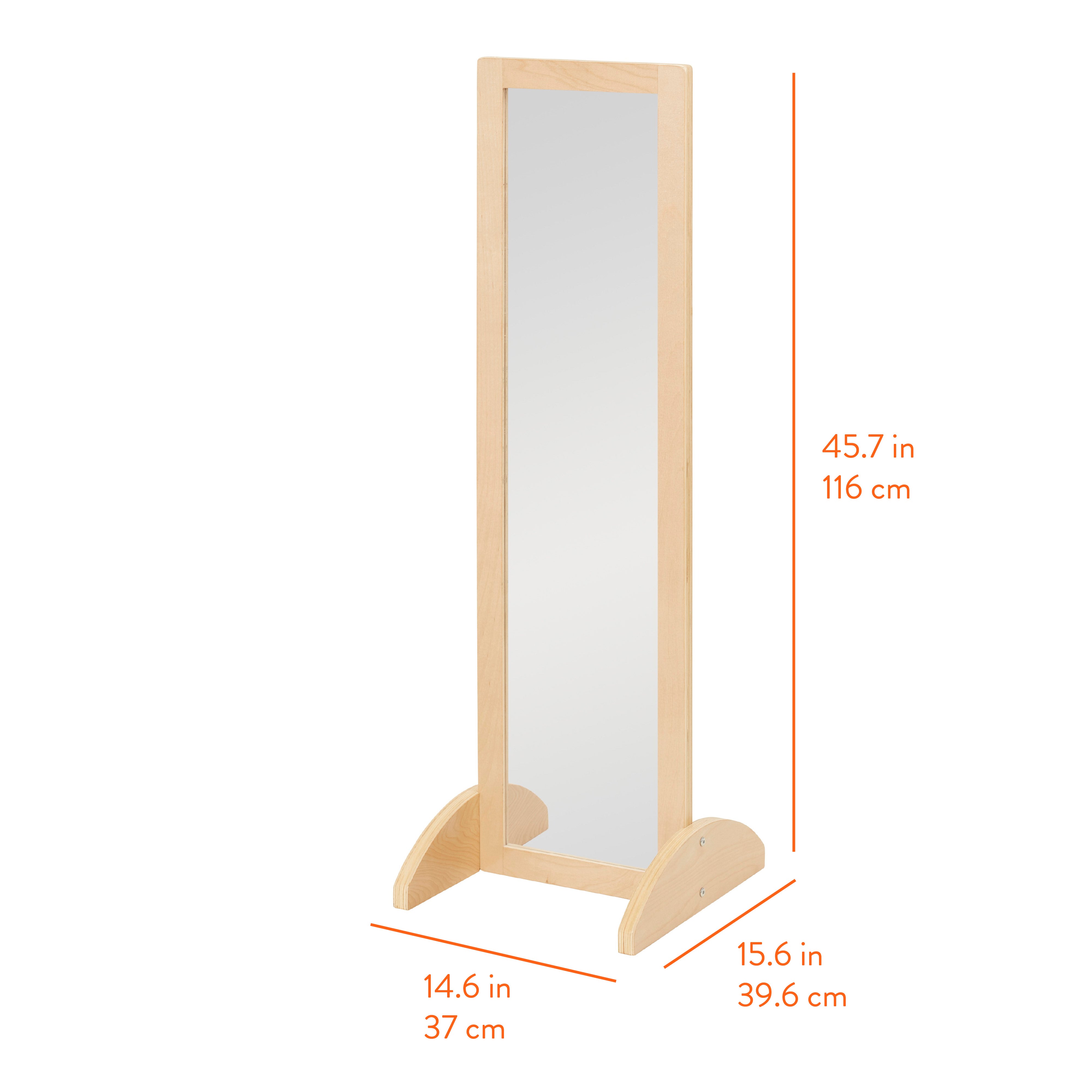 Two-Sided Bi-Directional Baby Mirror