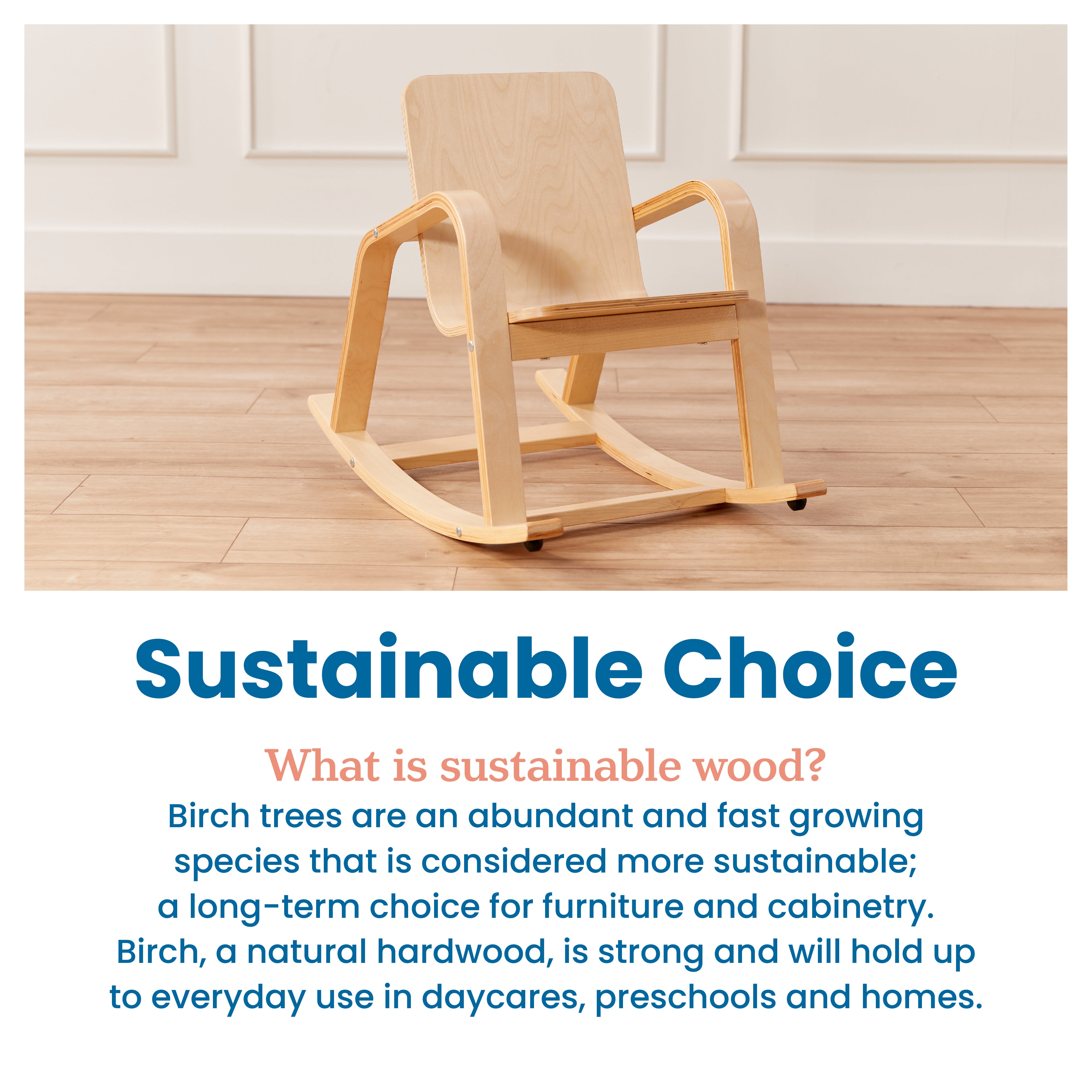 Bentwood Rocking Chair, Kids Furniture