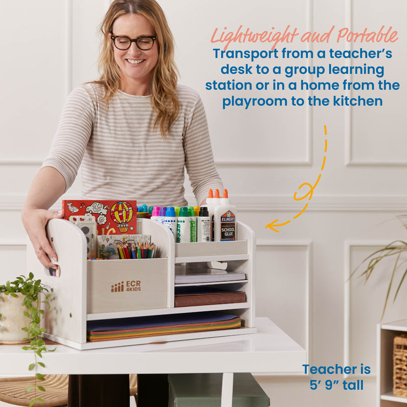 Tabletop Storage Center, Teacher Caddy