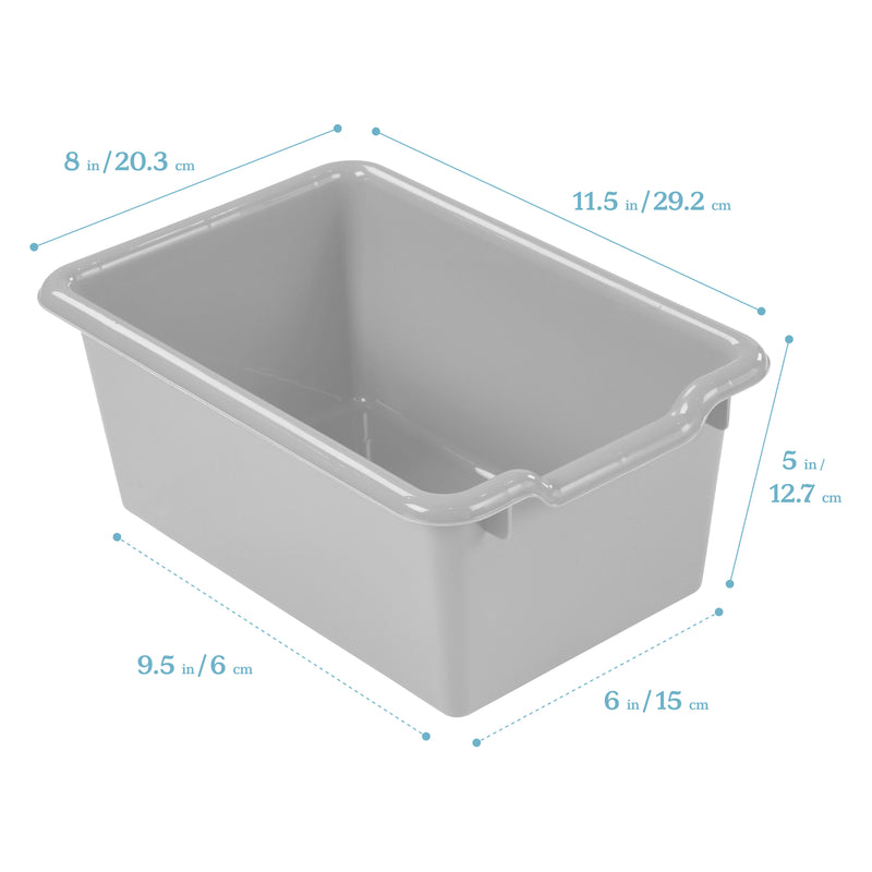 5-Section Straight Coat Locker with 10 Scoop Front Storage Bins