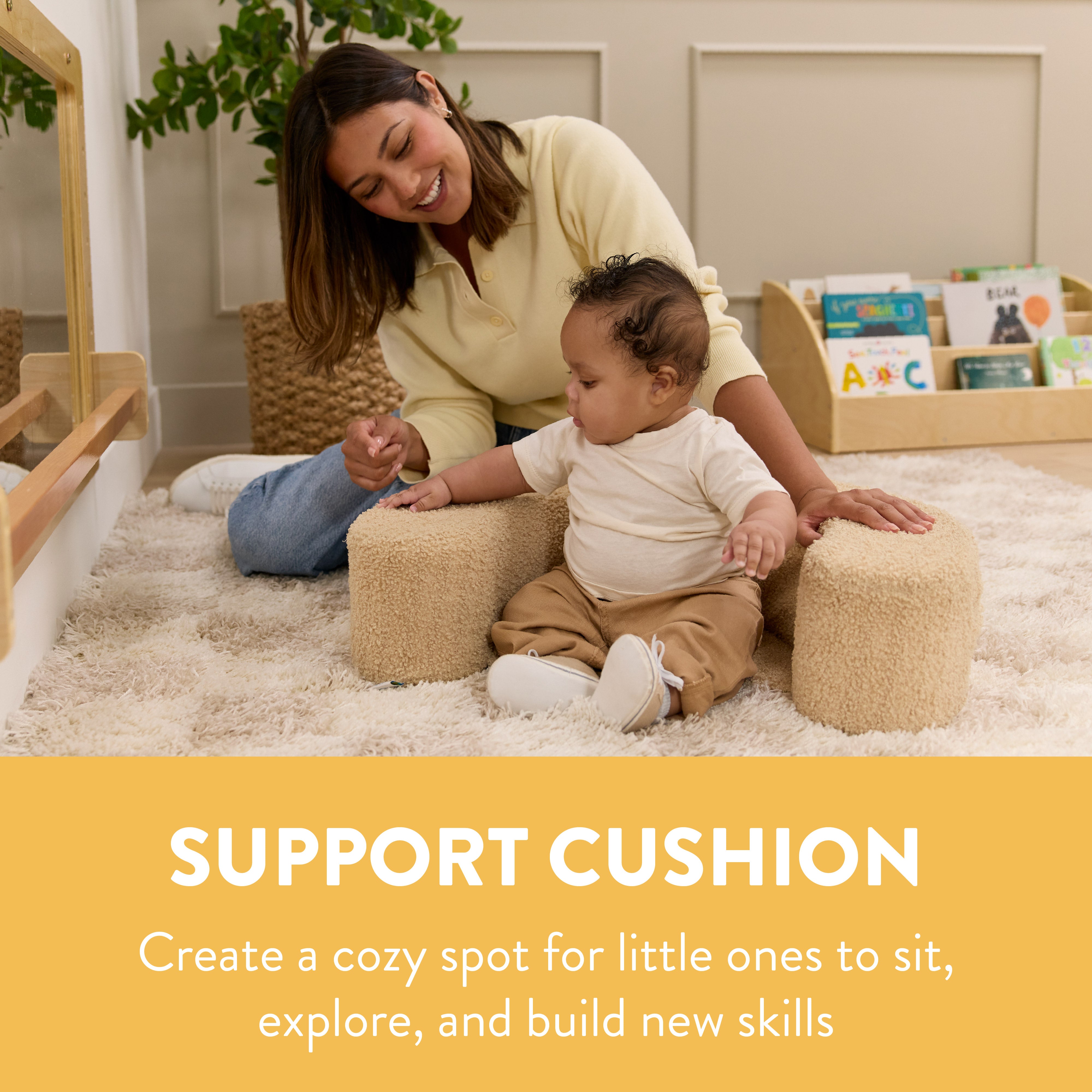 Sit 'n' Support Ring-Shaped Floor Cushion