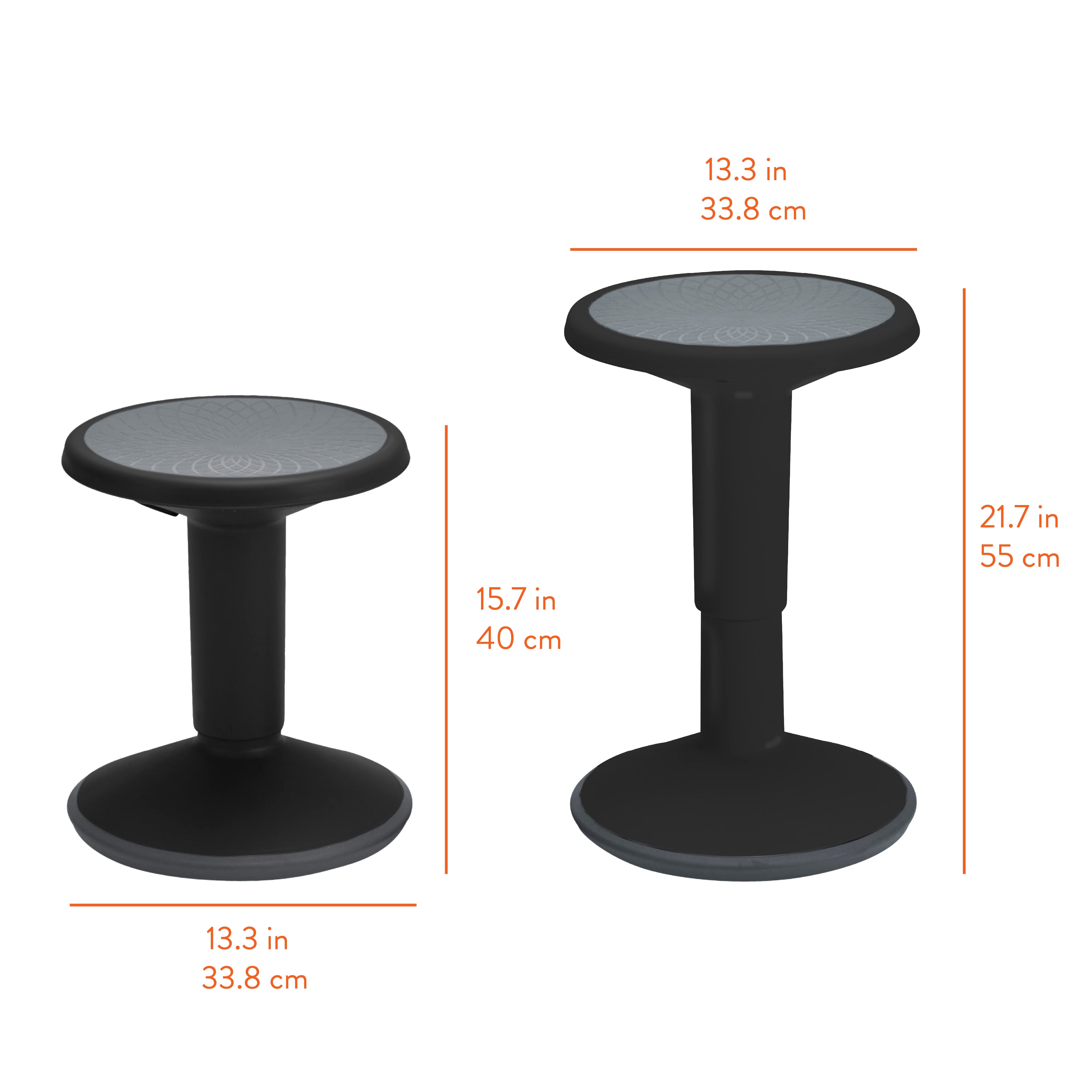 Adjustable Height Active Learning Wobble Stool