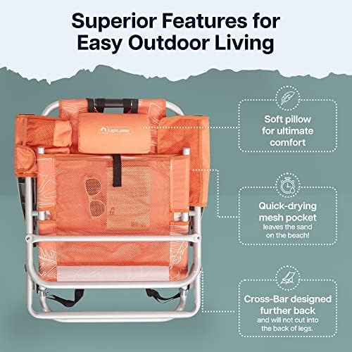 ECO Ultimate Backpack Beach Chair, Portable Seating