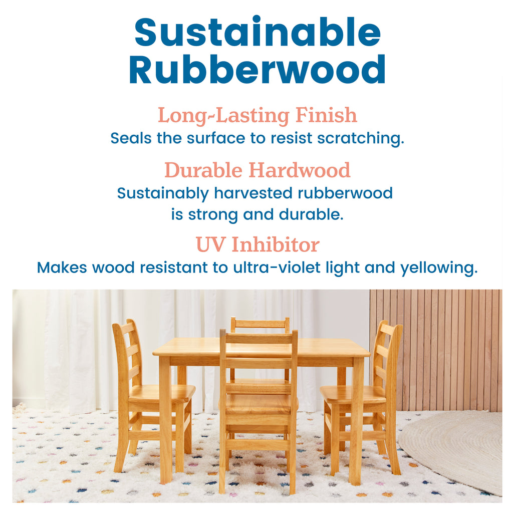 Three Rung Ladderback Chair 2-Pack - Assembled