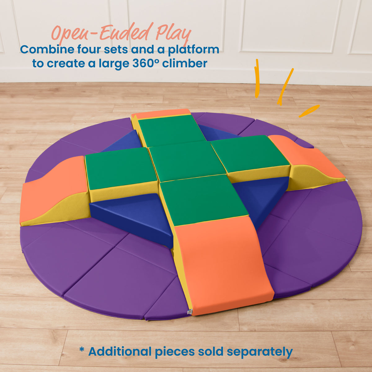 Junior Adventurer's Summit Slide Corner Climber, 4-Piece