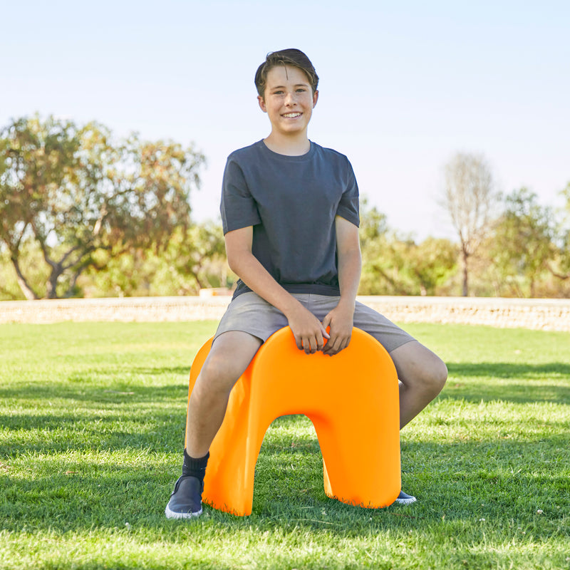 Wave Seat, Active Learning Chair, Flexible Seating, 18in - 19.6in Seat Height