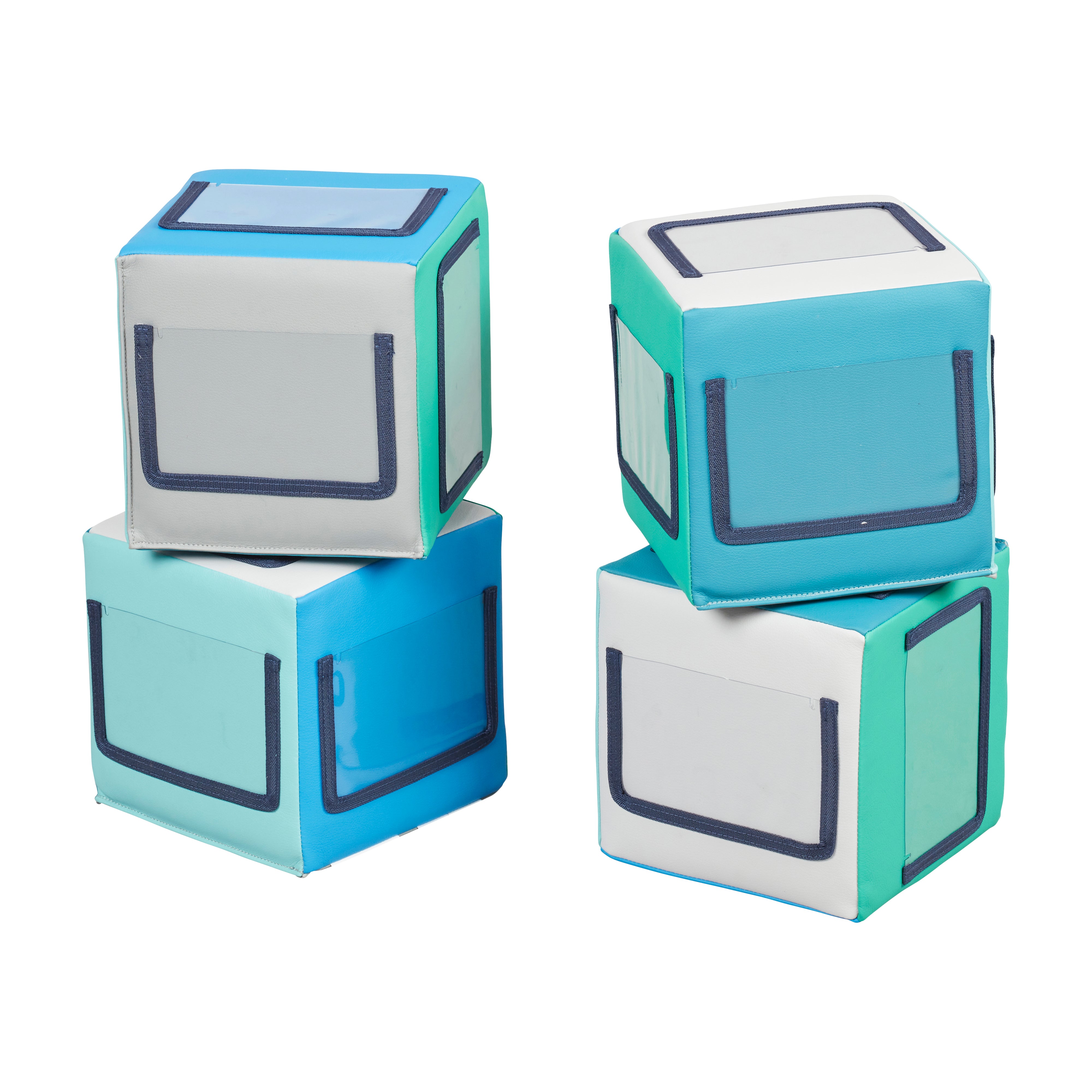 Picture Me Blocks, Activity Cubes, 4-Piece