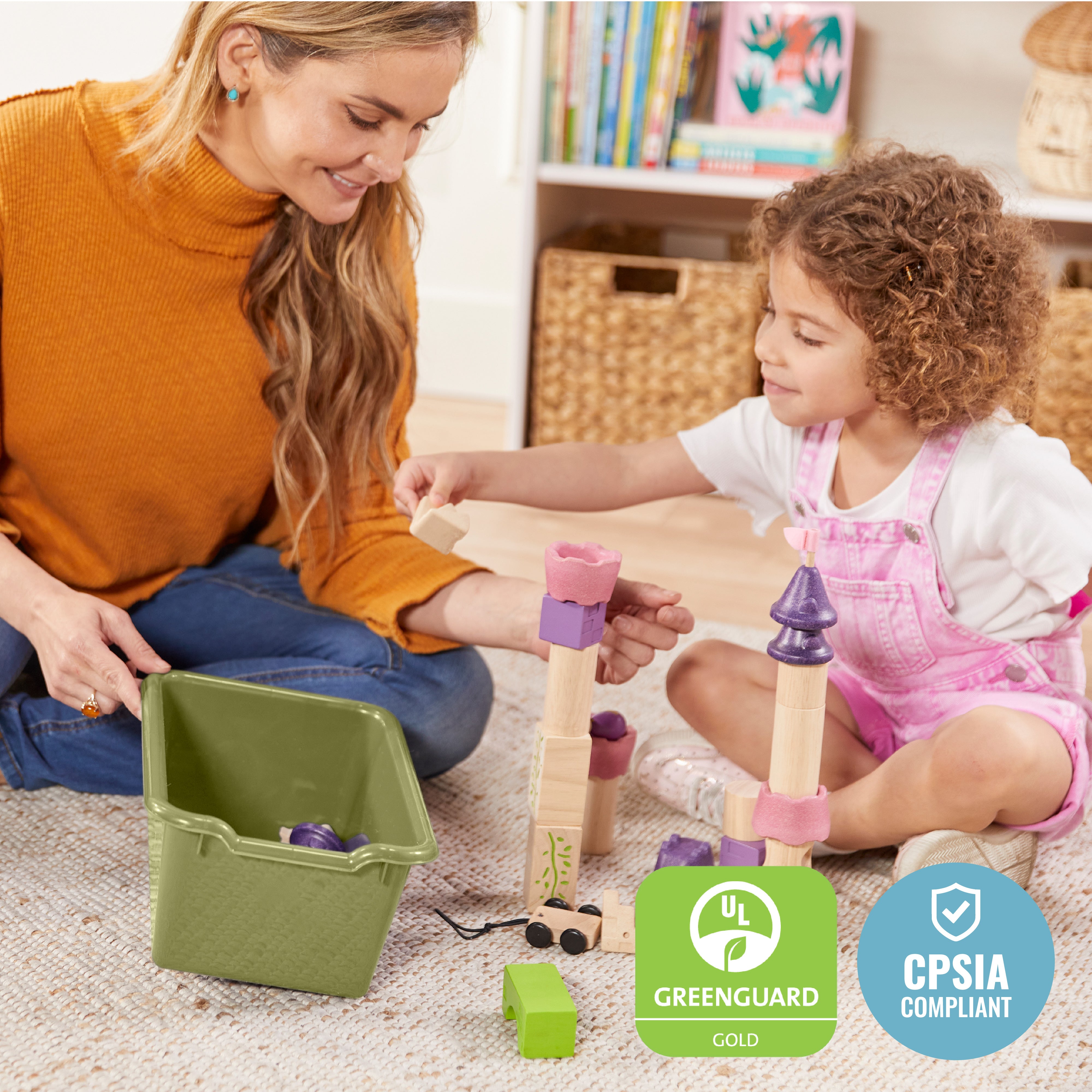 Scoop Front Storage Bin, 20-Piece