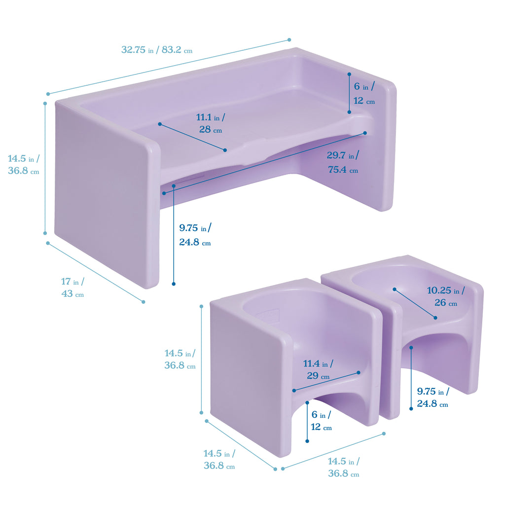 Cube - Trill Chair 3P Set main image 0