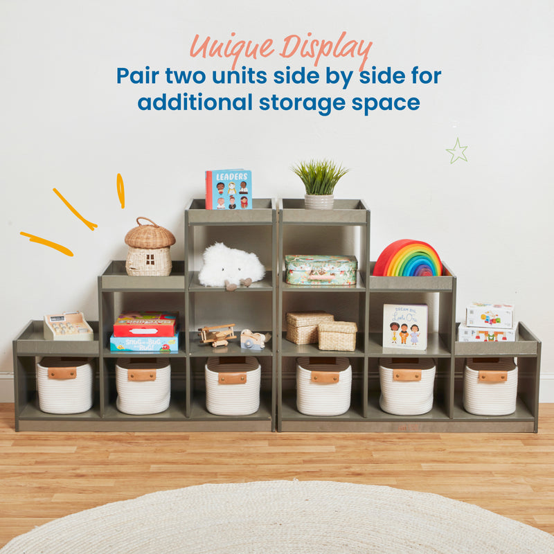 3-2-1 Cube Storage Cabinet, Kids Furniture