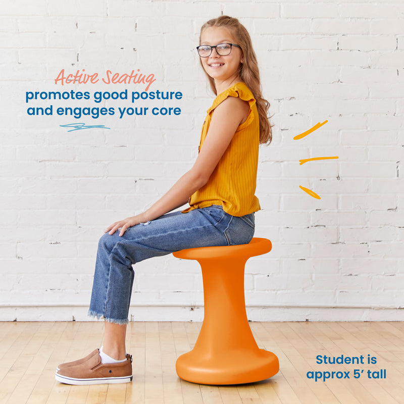 Twist Wobble Stool, 18in Seat Height, Active Seating