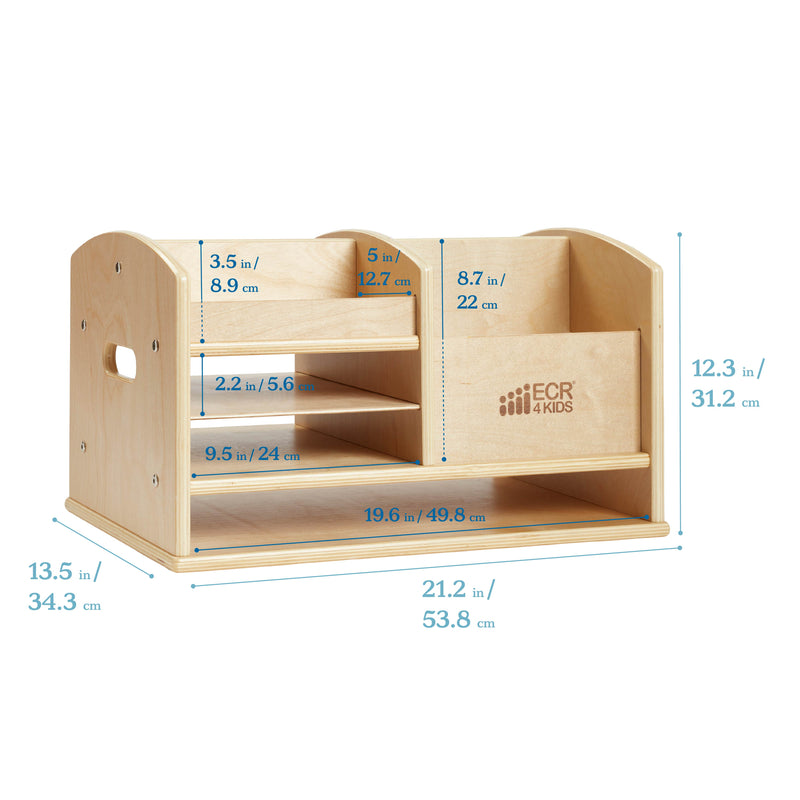 Tabletop Storage Center, Teacher Caddy
