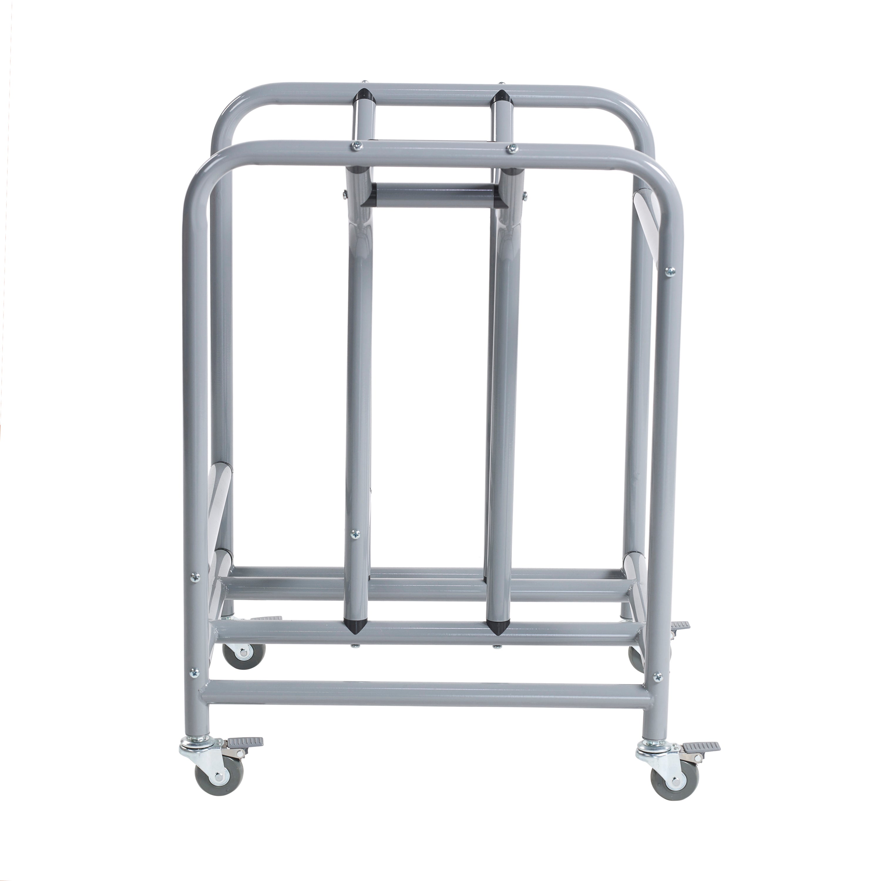 The Surf Storage Rack, Stores 10 Portable Lap Desks, Cart with Rolling and Locking Casters