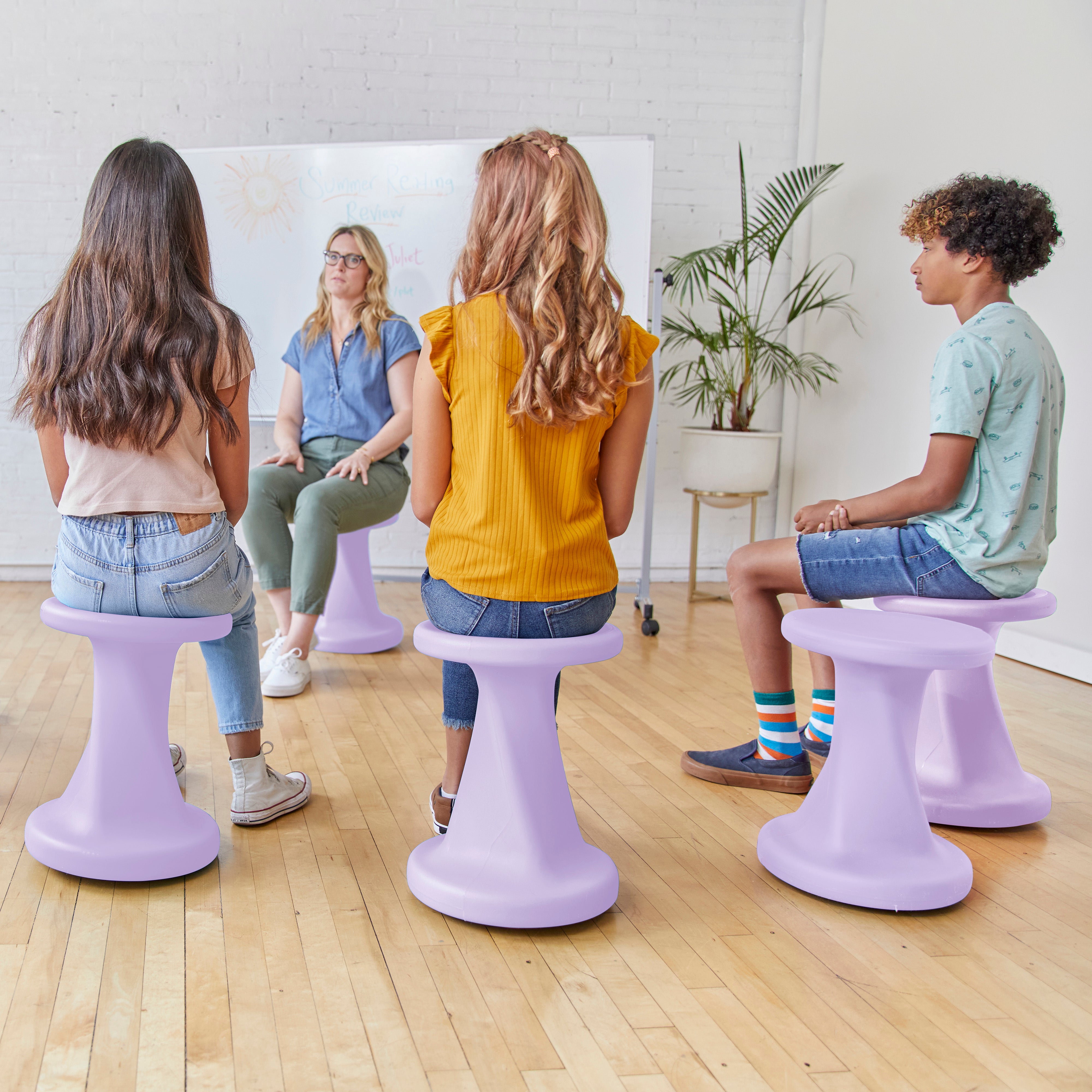 Twist Wobble Stool, 18in Seat Height