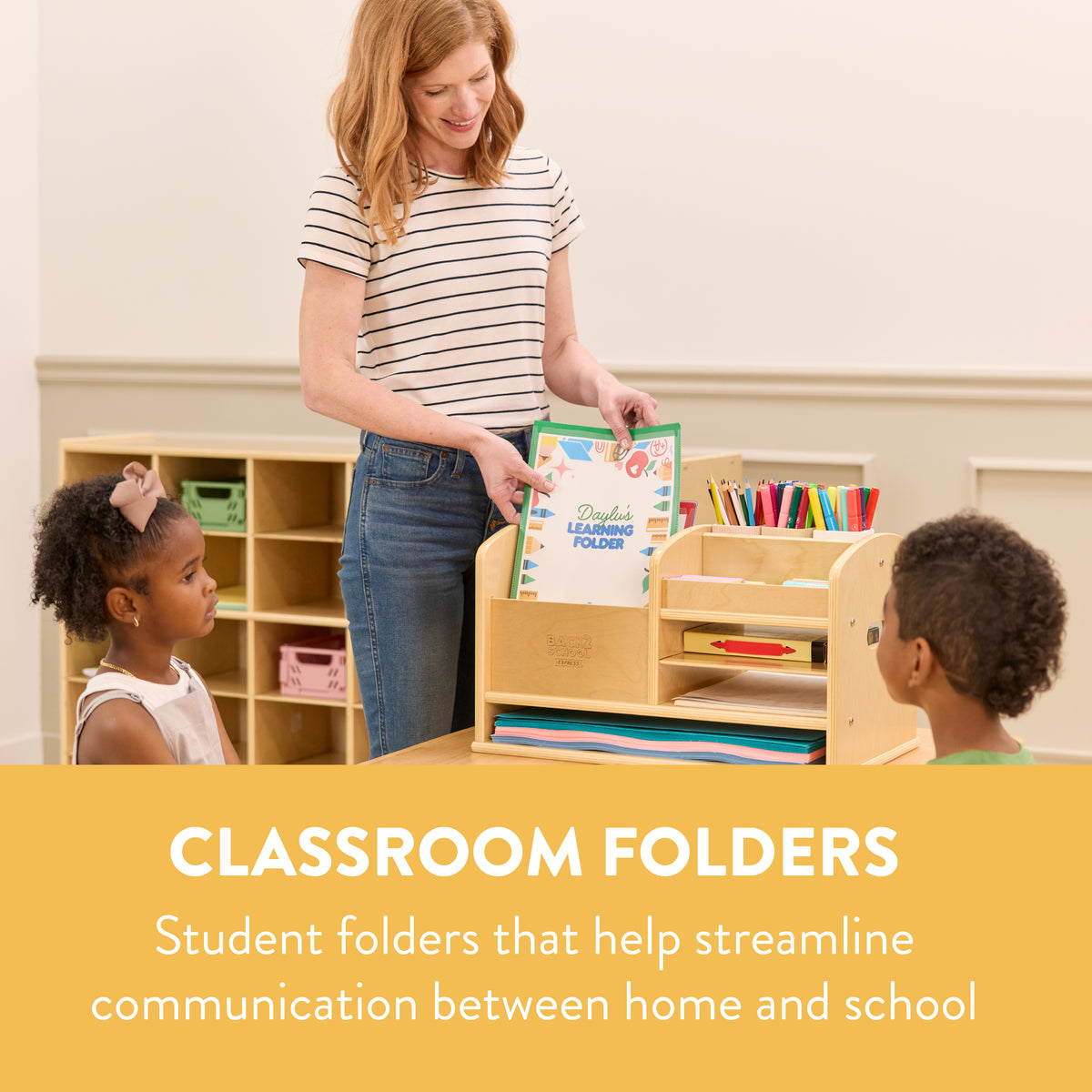 Stay Connect Classroom Folders, 36-Piece