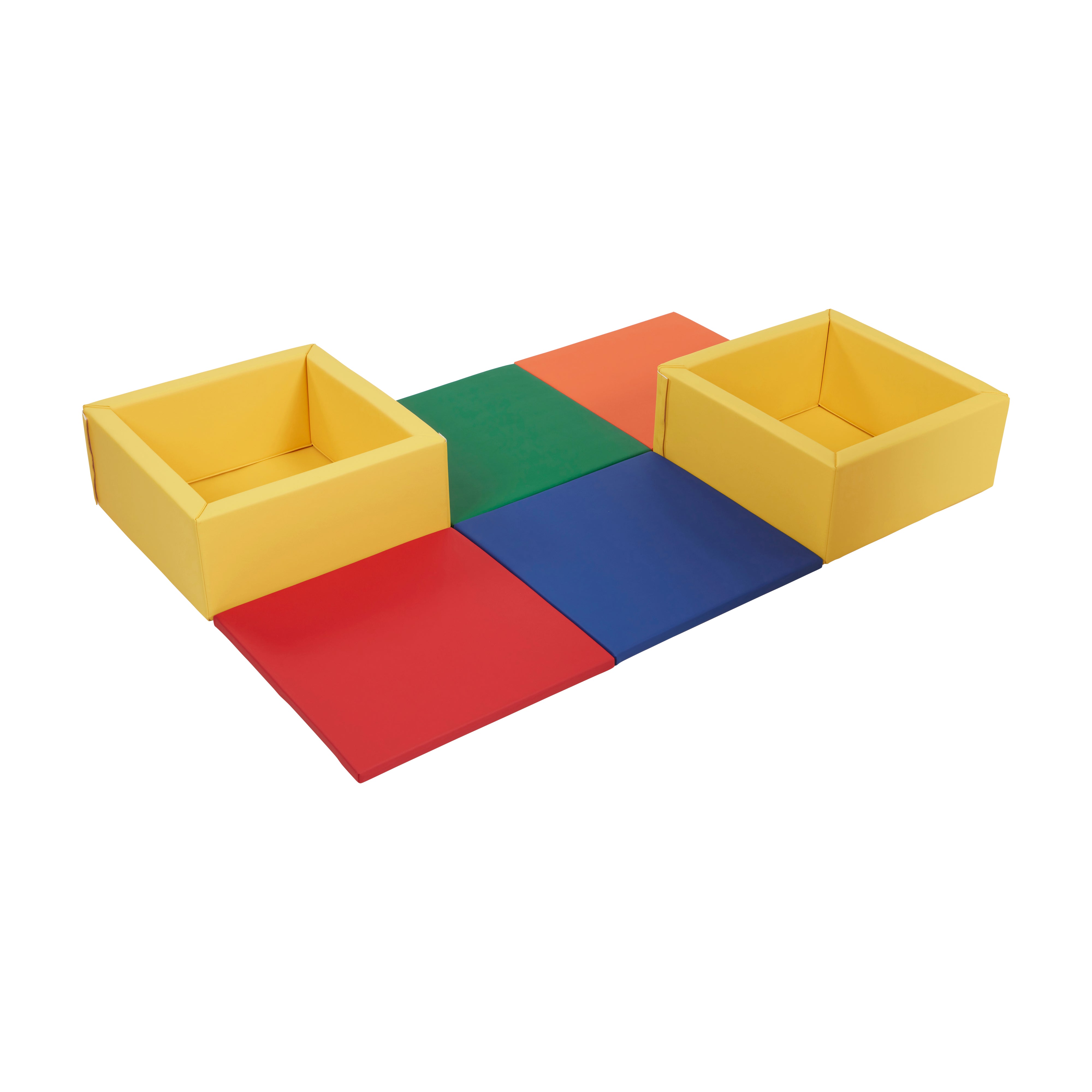 Play Patch Activity Mat and Toy Bins, 6-Piece