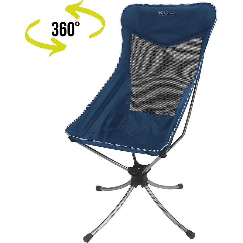 Tall Swivel Camp Chair