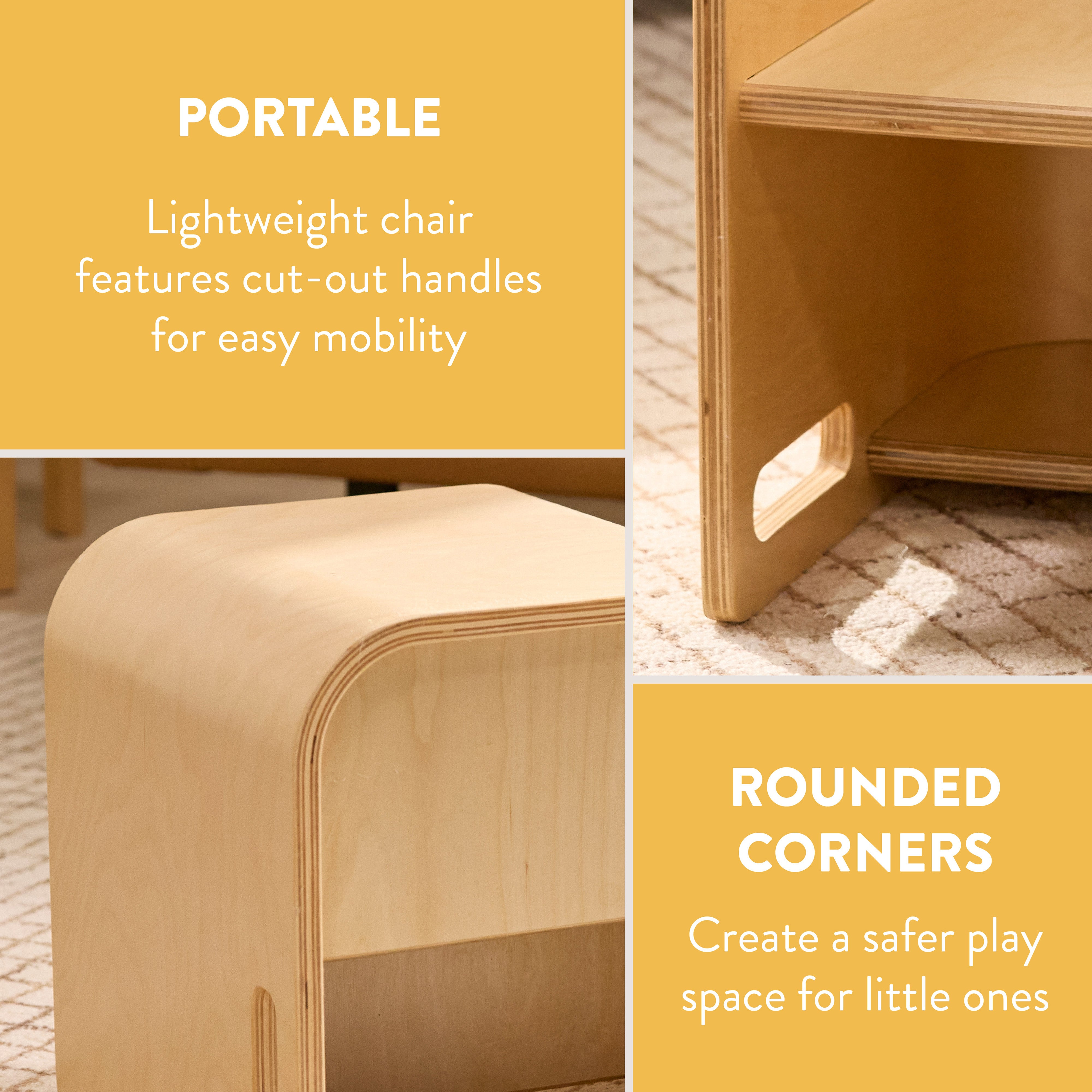 Bentwood ConvertiCube Toddler Chair and Table