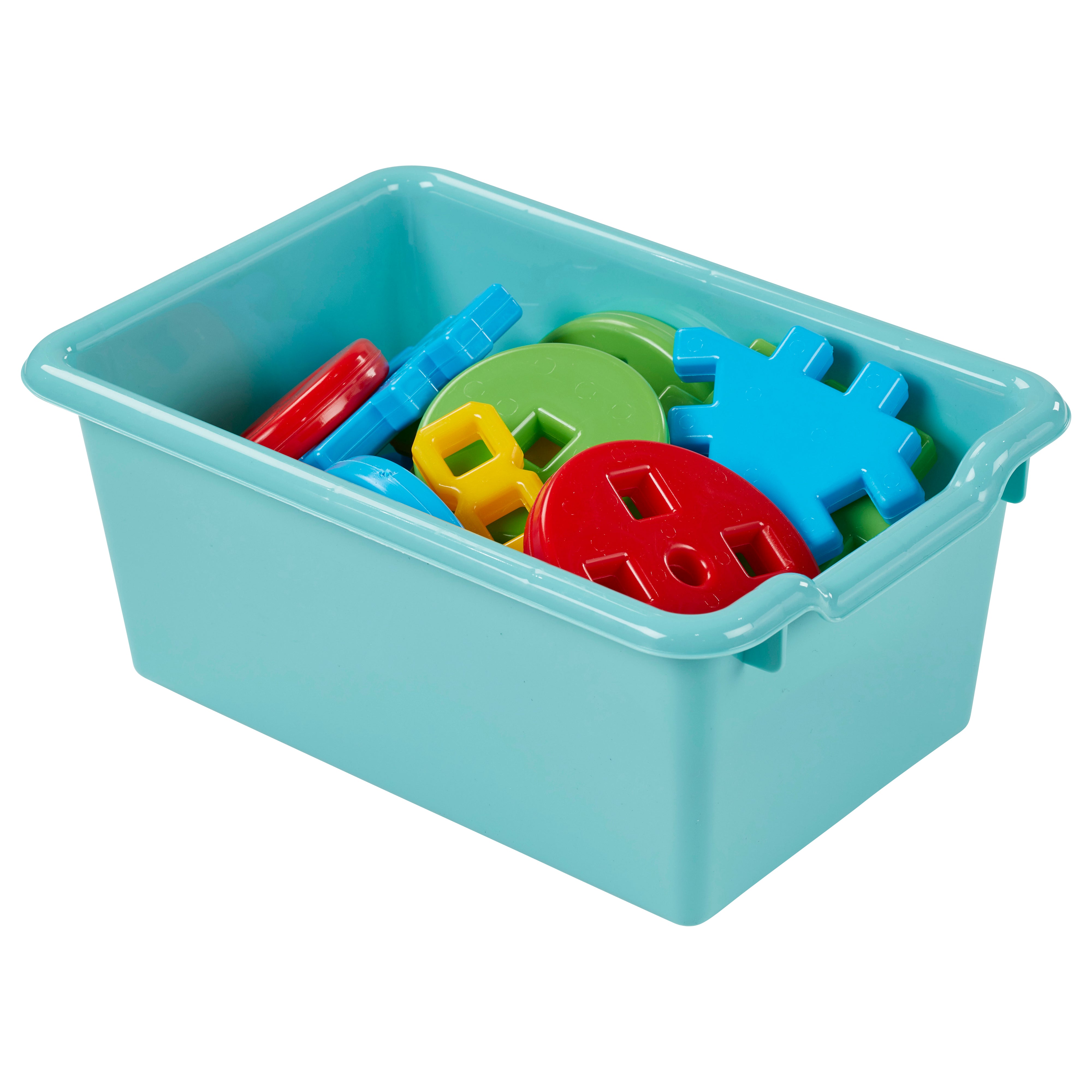 Scoop Front Storage Bins, Multipurpose Organization, 25-Pack