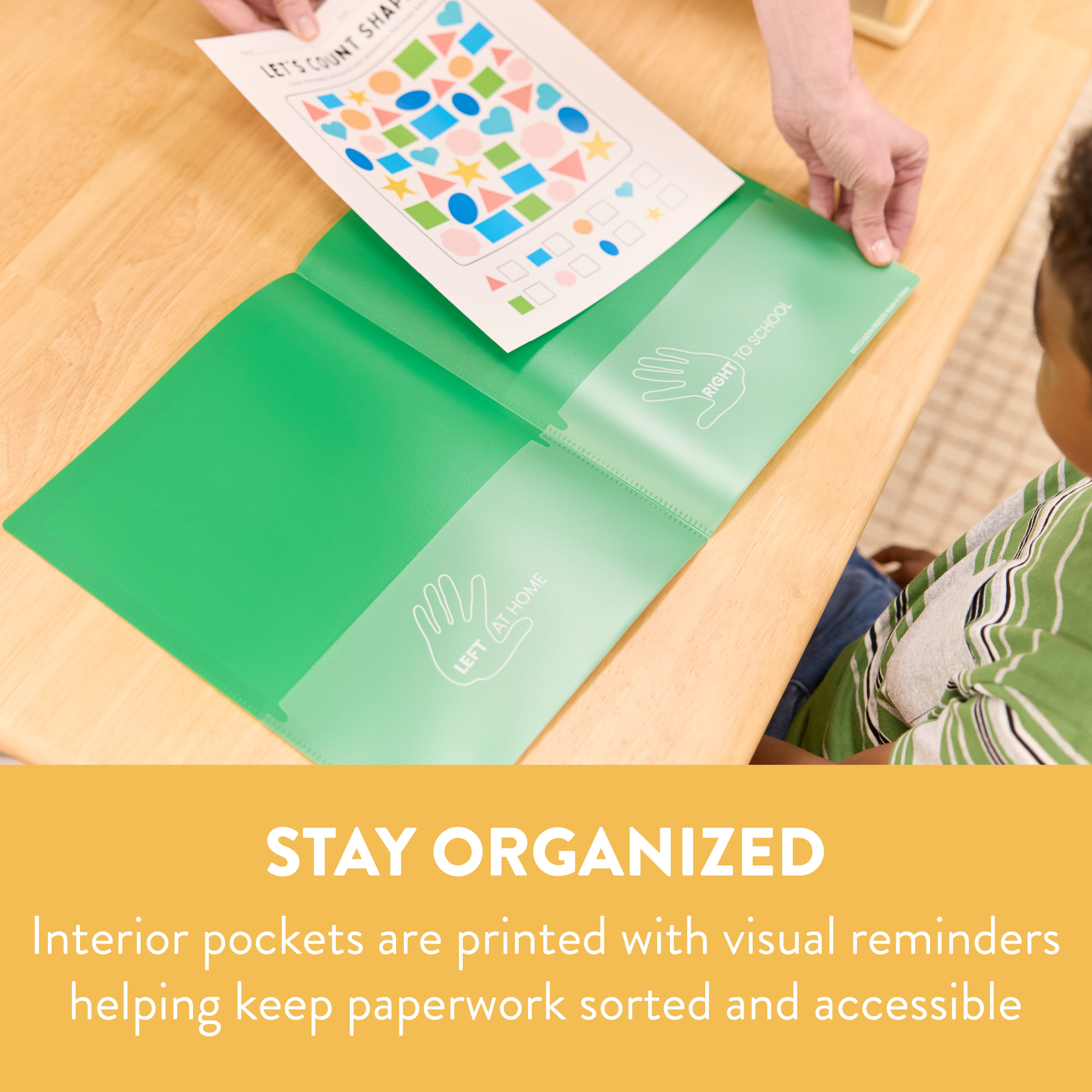 Stay Connect Classroom Folders, 36-Piece