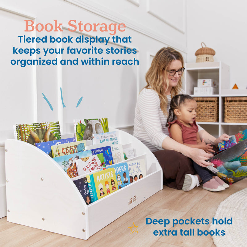 Toddler Book Display, Beginner Bookshelf
