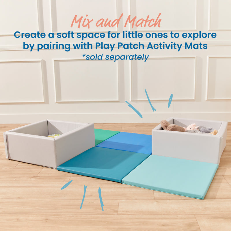 Play Patch Toy Bins, Beginner Playset, 2-Pack