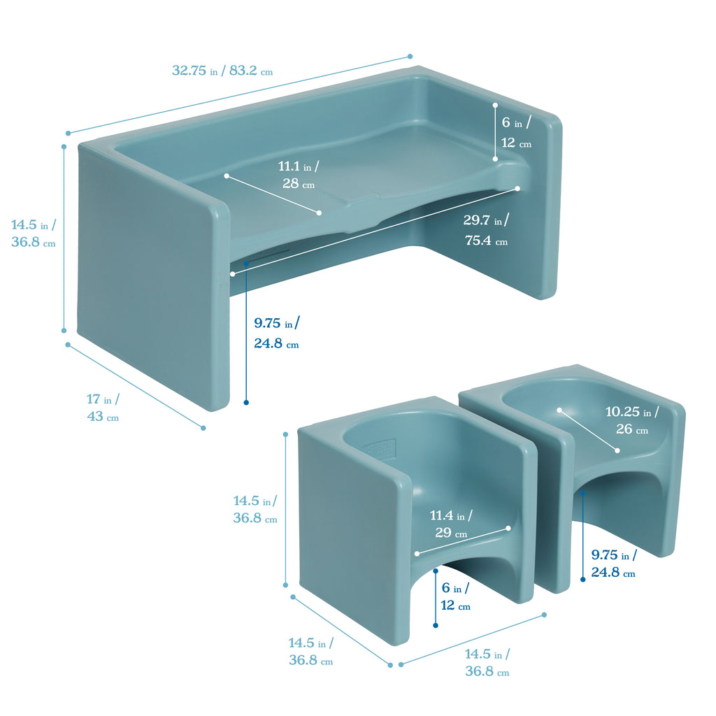 Cube - Trill Chair 3P Set main image 1