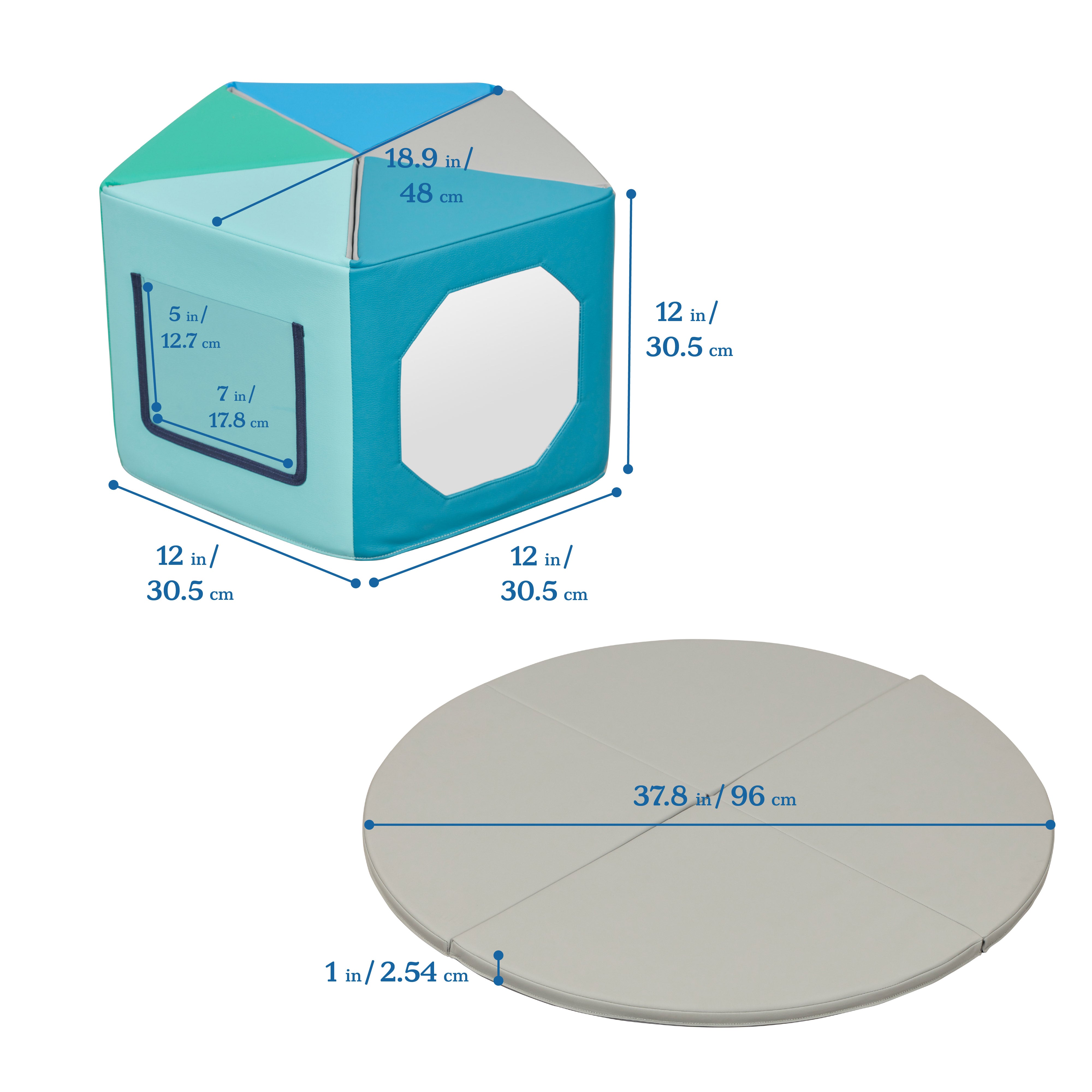 Wall of Mirrors, 3-Piece