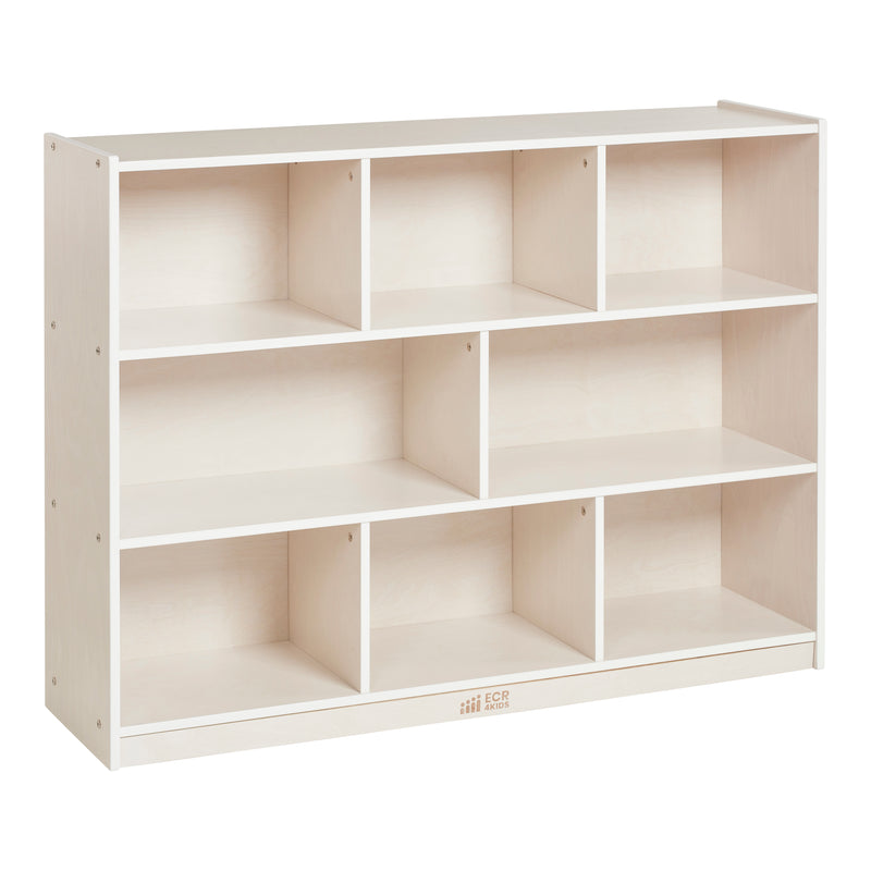 8-Compartment Mobile Storage Cabinet, 36in High