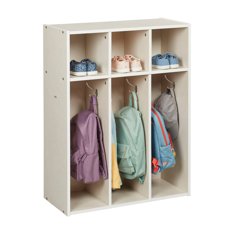 Streamline 3-Section Toddler Coat Locker