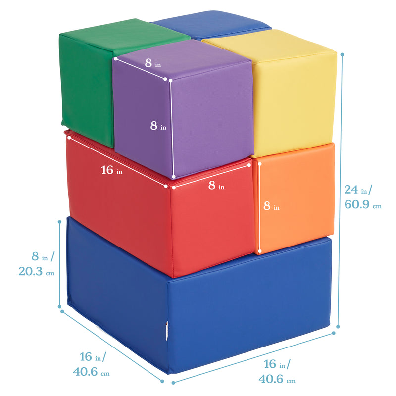 Big Foam Block Playset, 7-Piece