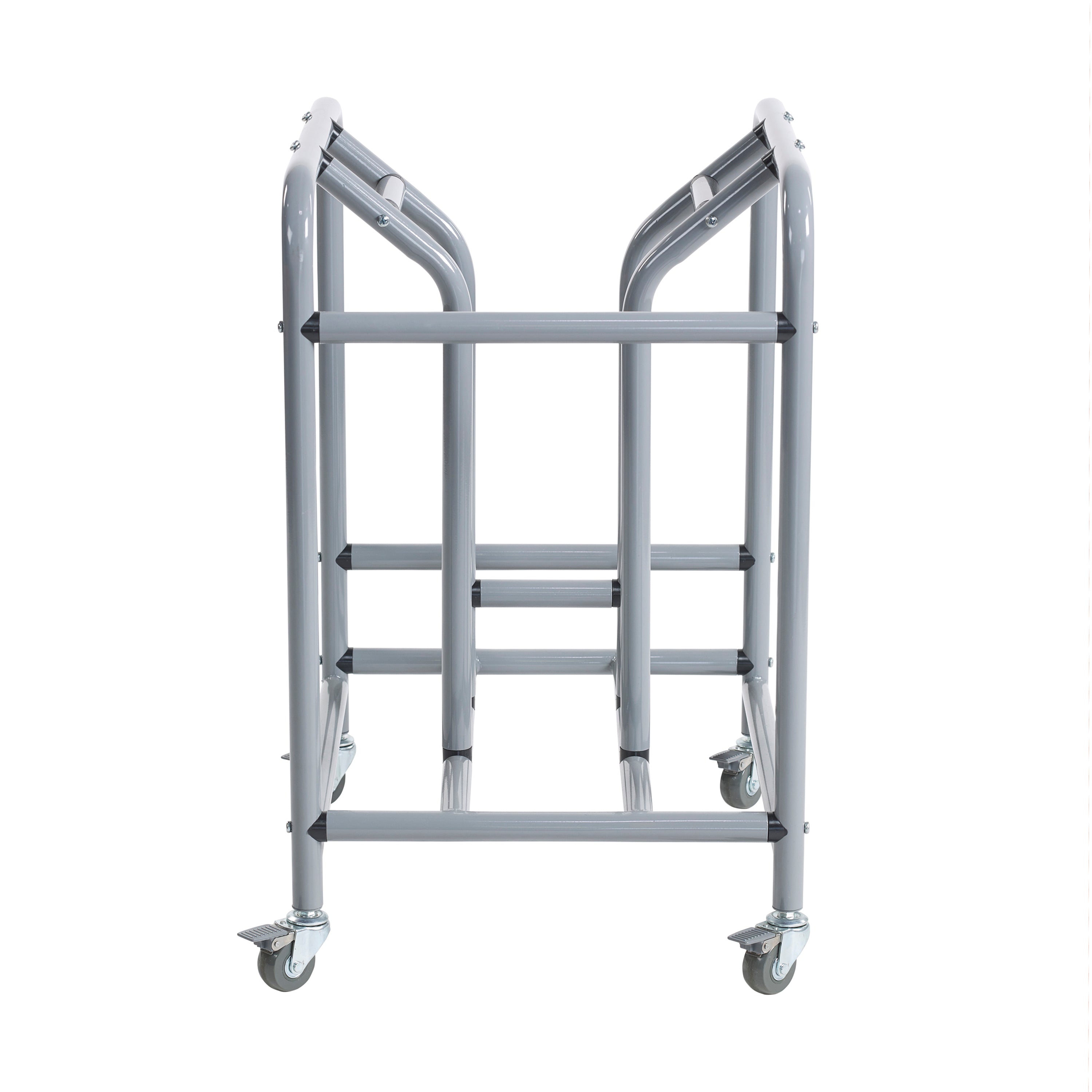 The Surf Storage Rack, Stores 10 Portable Lap Desks, Cart with Rolling and Locking Casters