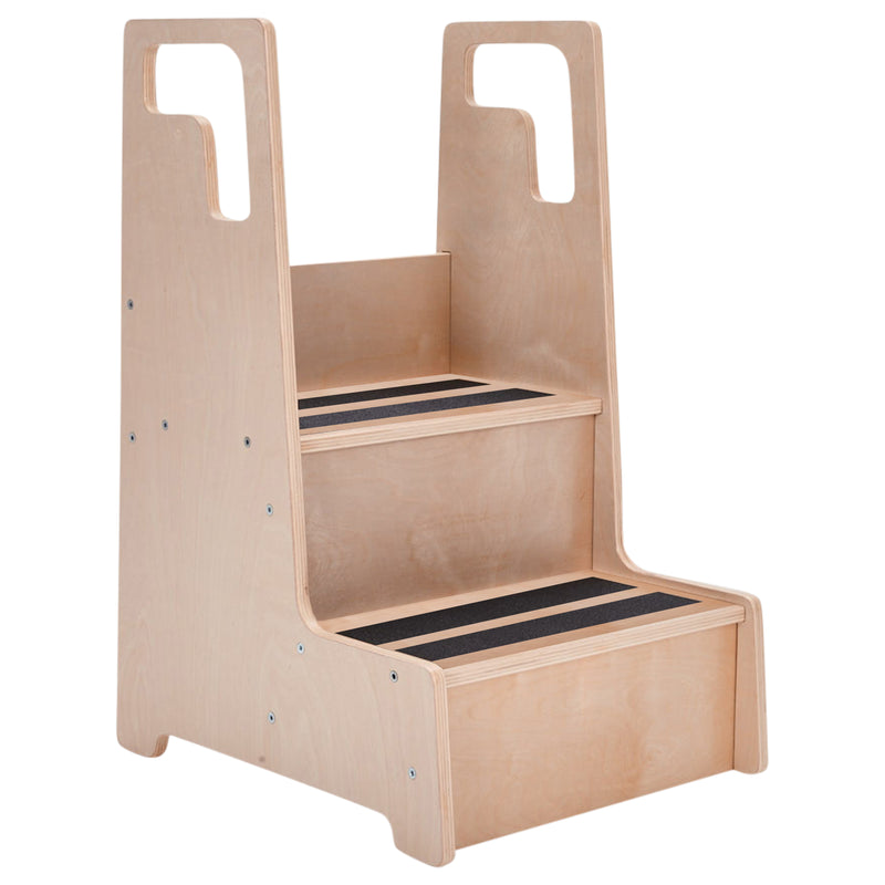Reach-Up Kids Step Stool with Handles