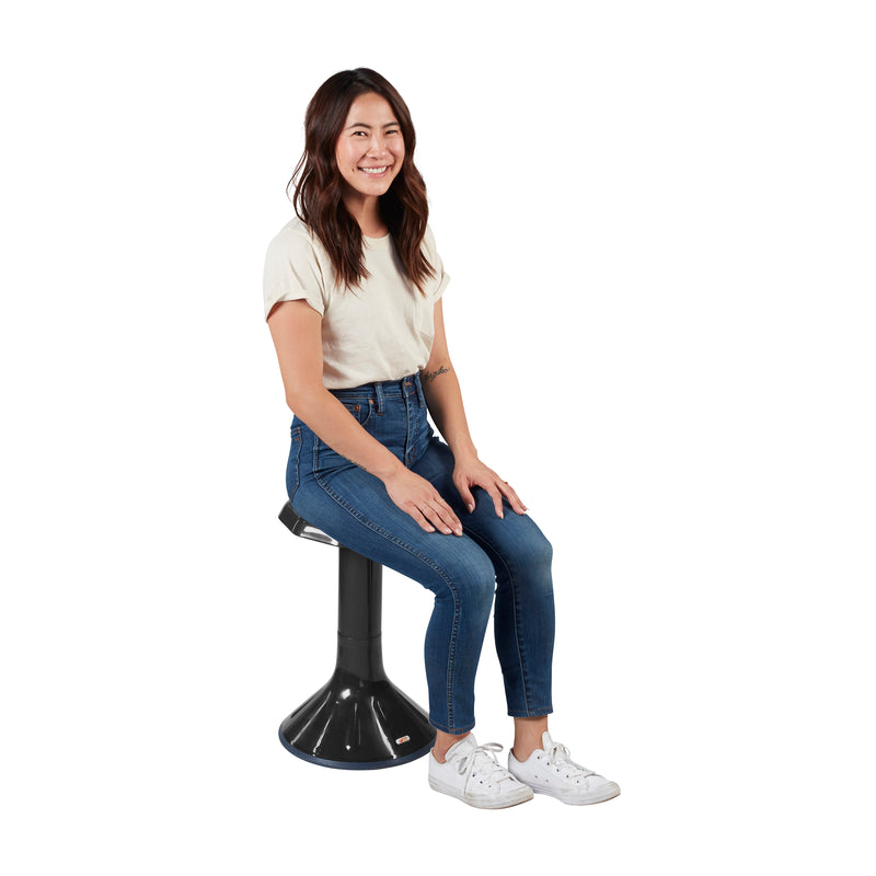 ACE Active Core Engagement Wobble Stool, Portable Flexible Seating, 20in Seat Height